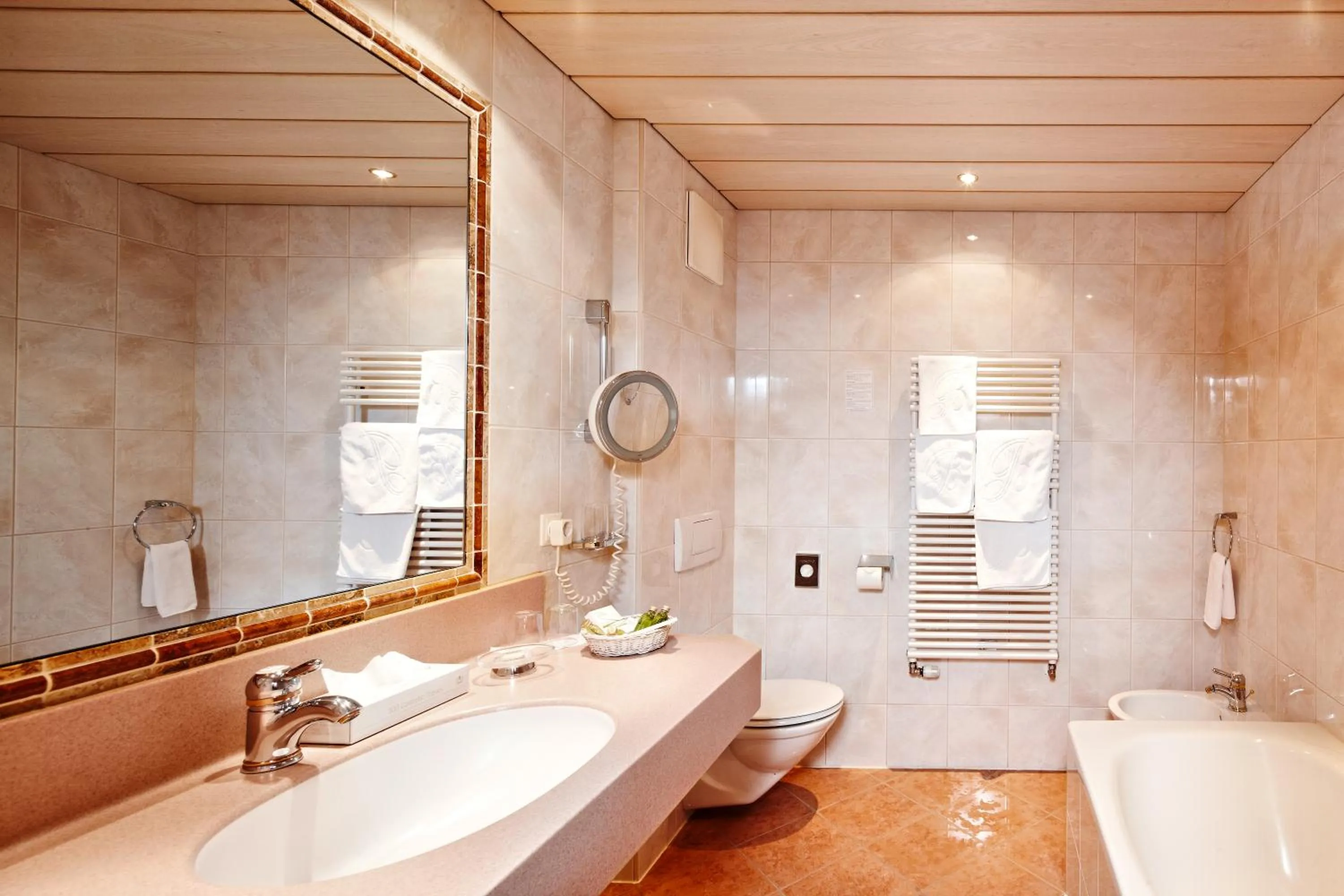 Bathroom in Hotel Berghof Crystal Spa & Sports