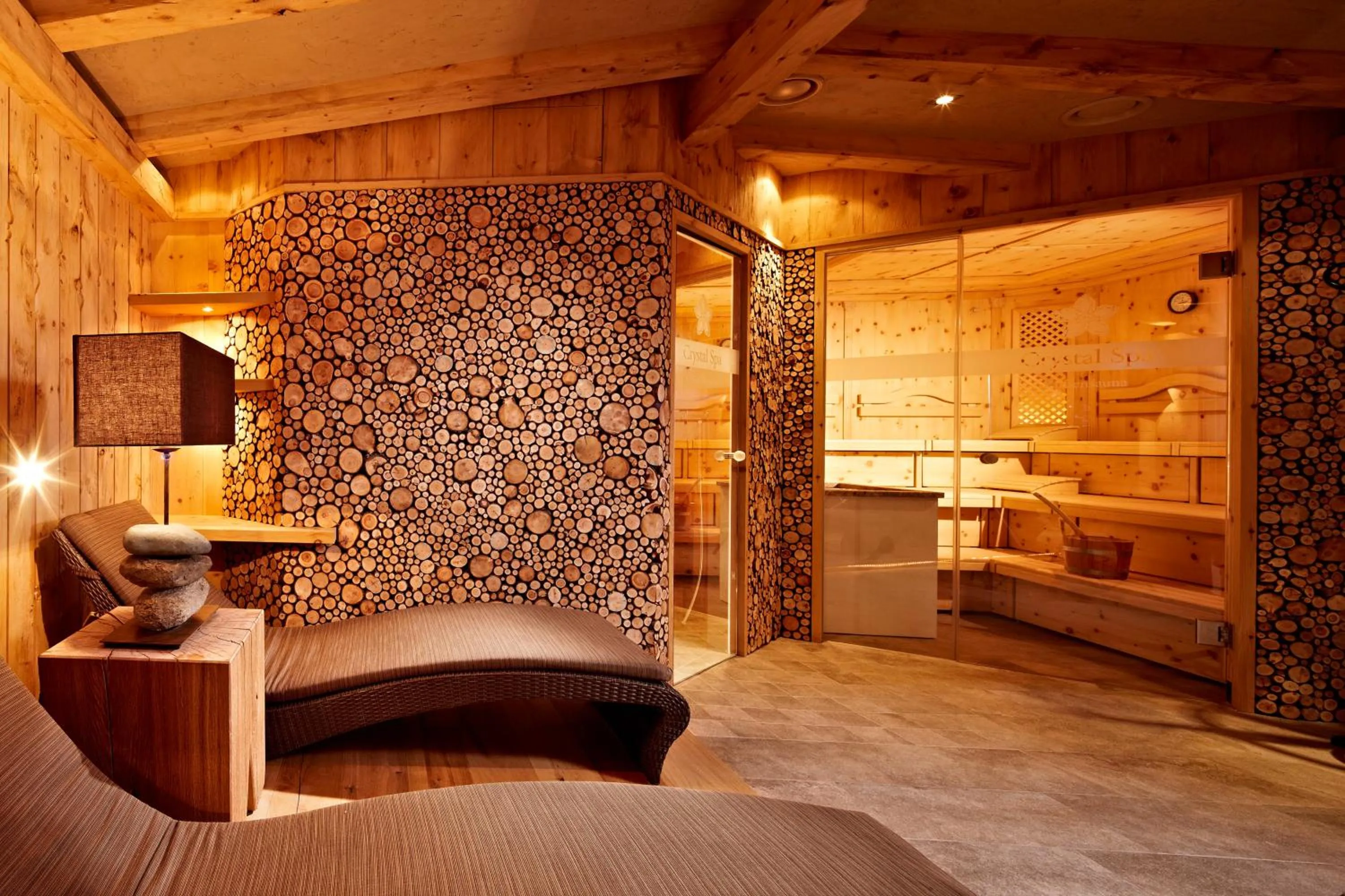 Spa and wellness centre/facilities in Hotel Berghof Crystal Spa & Sports