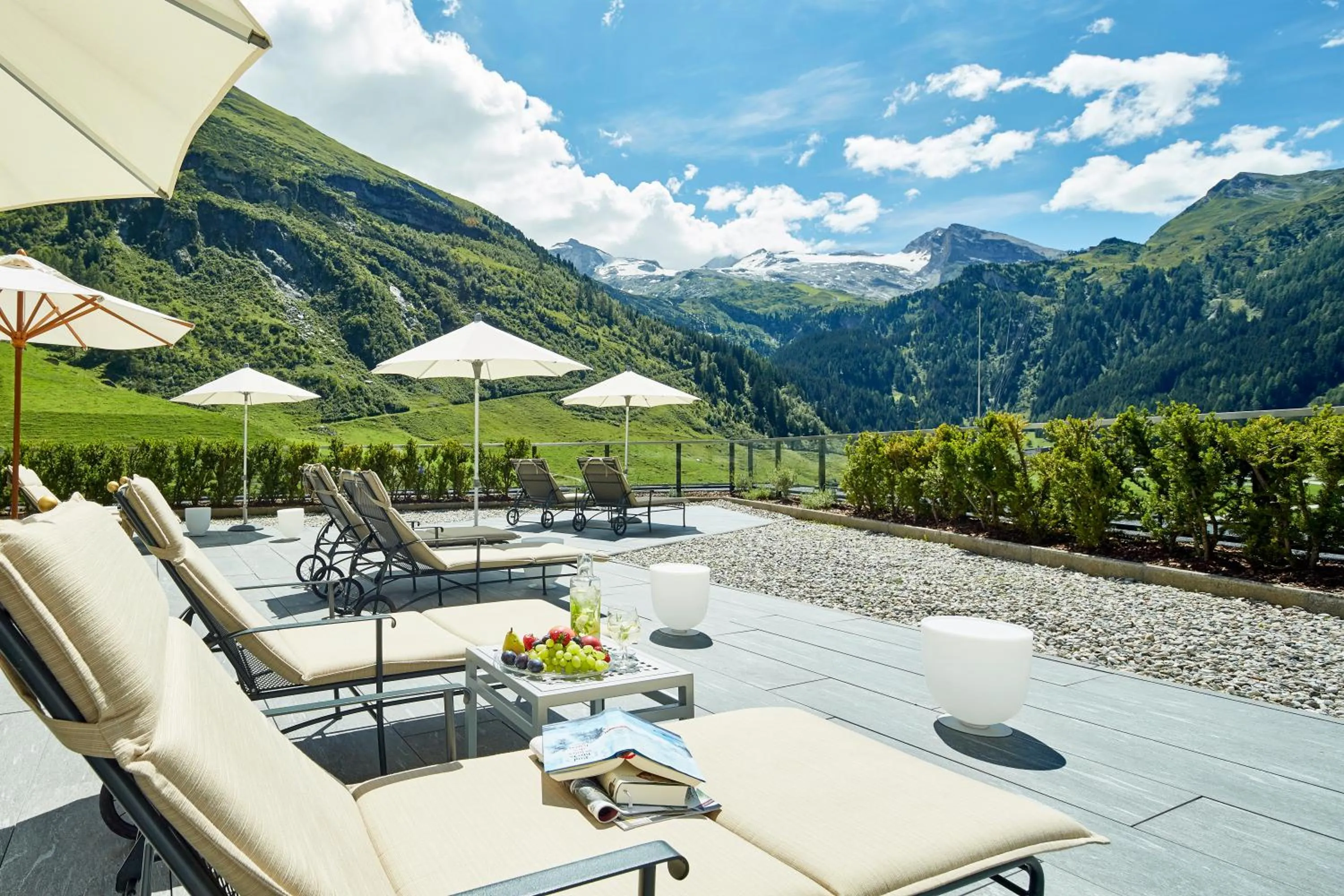 Balcony/Terrace in Hotel Berghof Crystal Spa & Sports