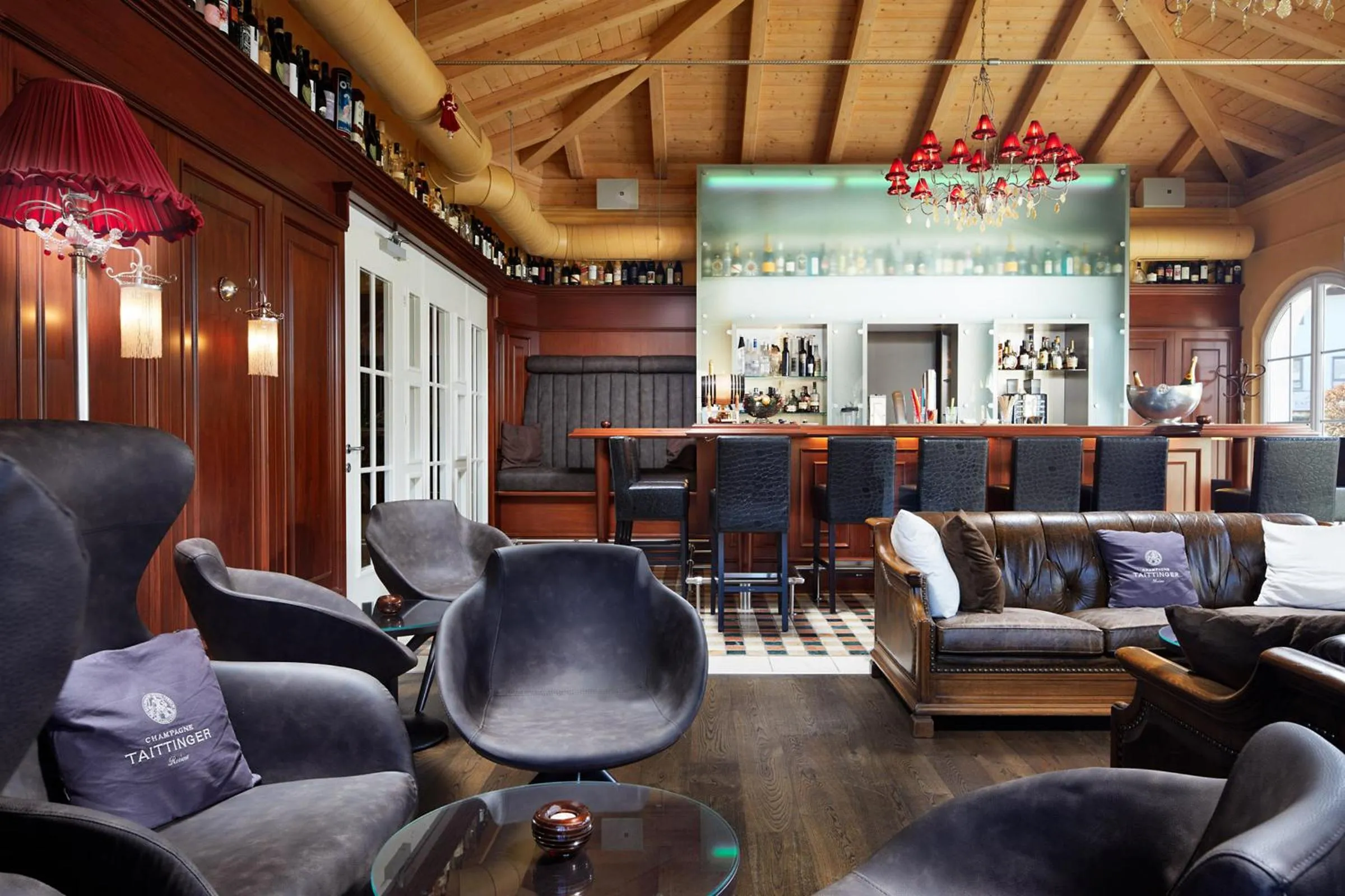 Lounge or bar in Hotel Barbarahof 4 stars Superior - Adults Only "soft" from 10 years - Skibus-stop