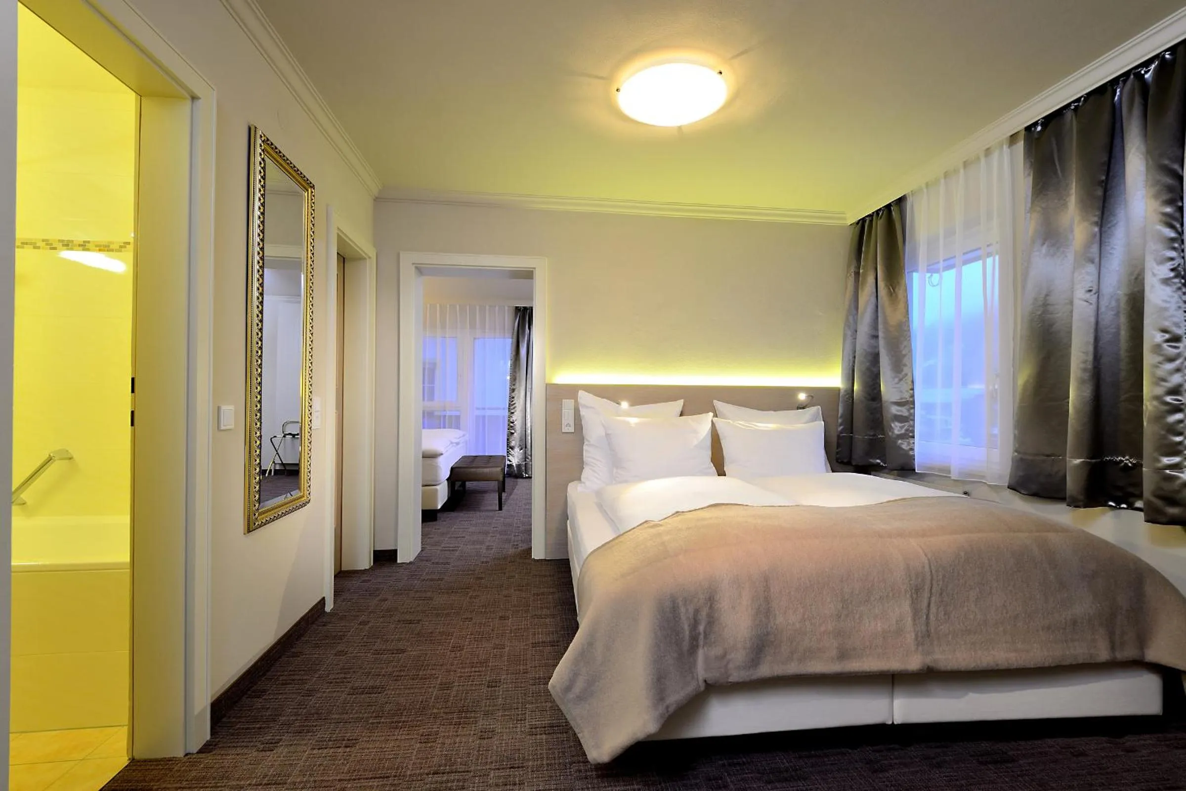 Bed in Hotel Barbarahof 4 stars Superior - Adults Only "soft" from 10 years - Skibus-stop