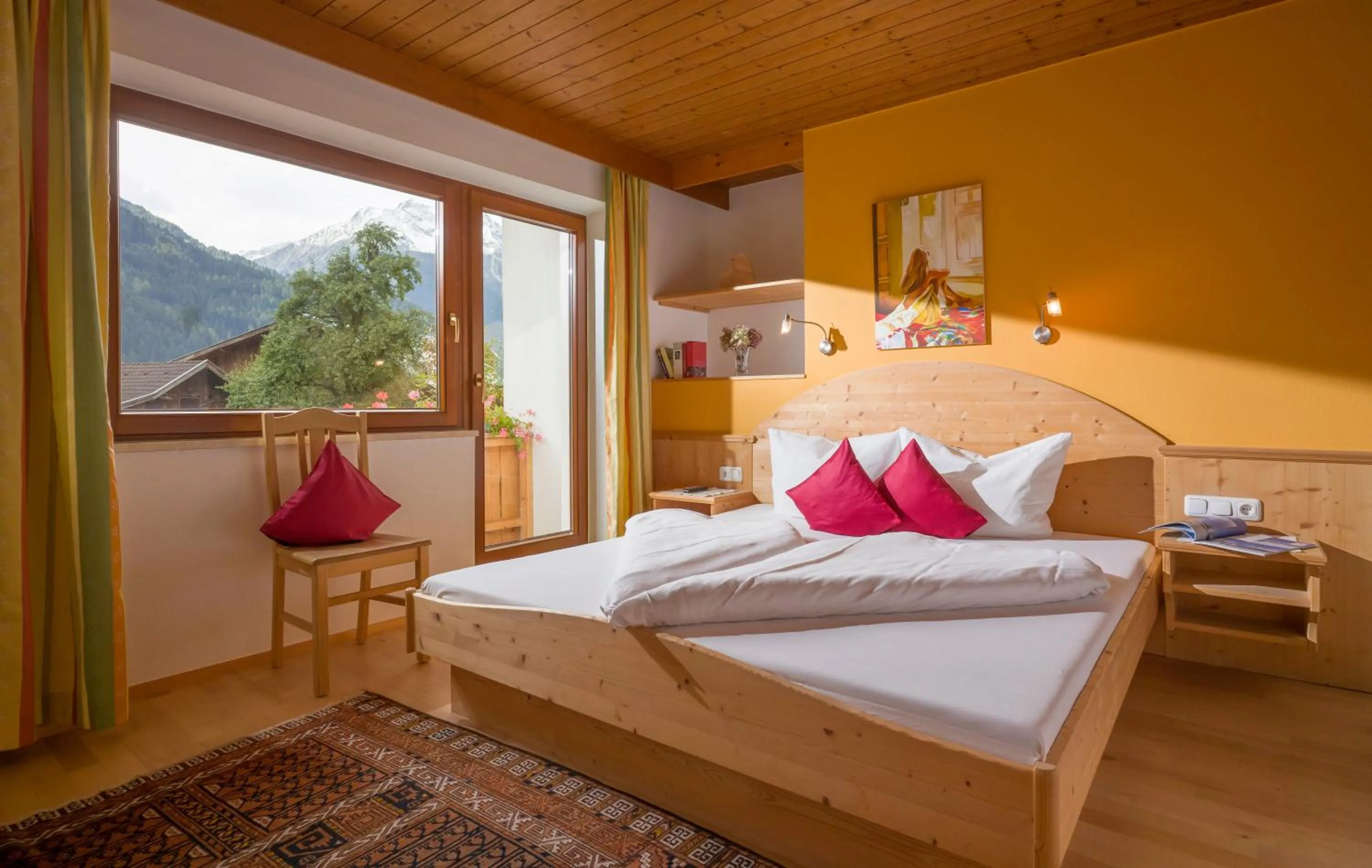 Bedroom, Bed in Landhaus Gasser