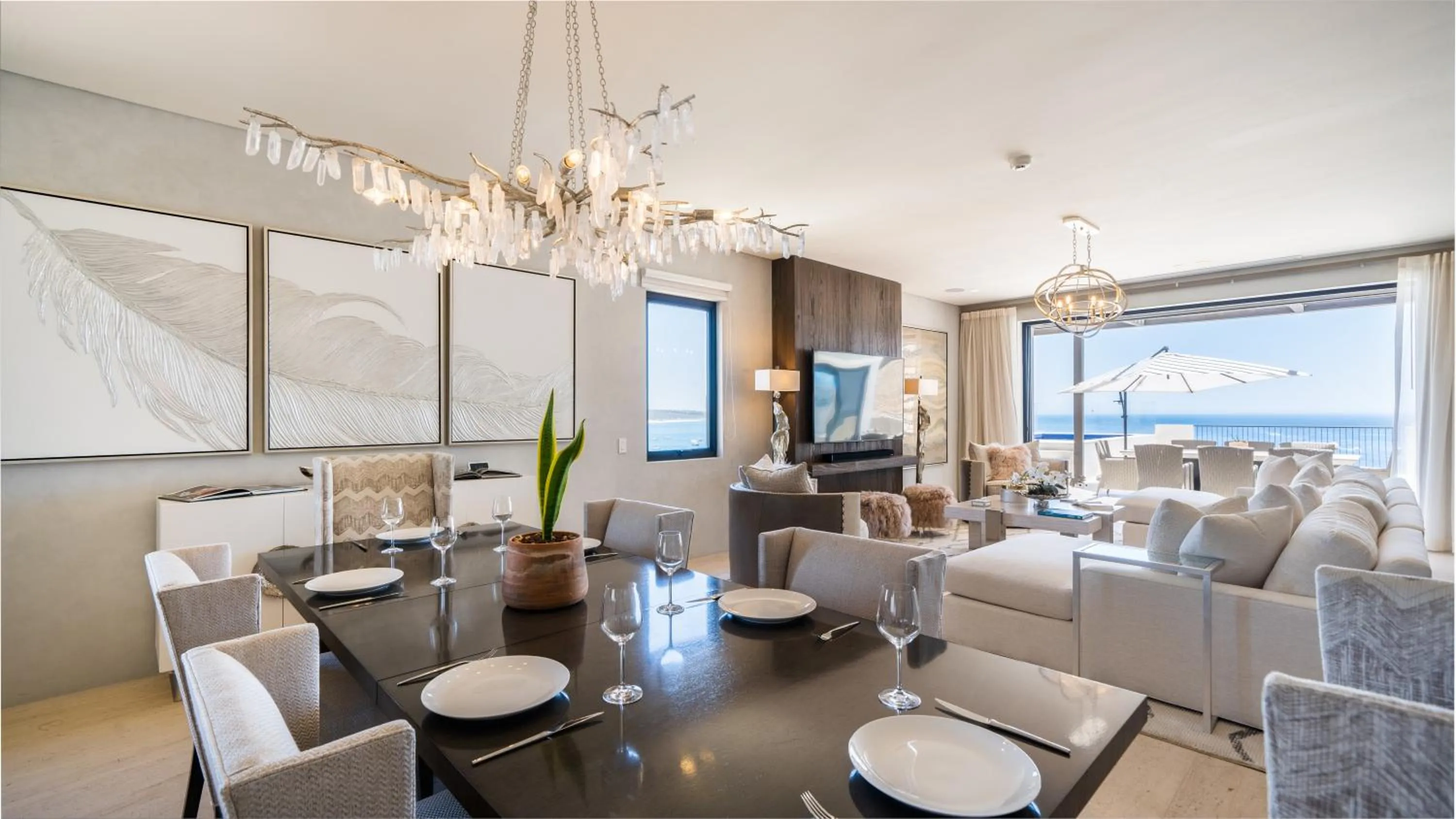 Living room in 1 Homes Preview Cabo