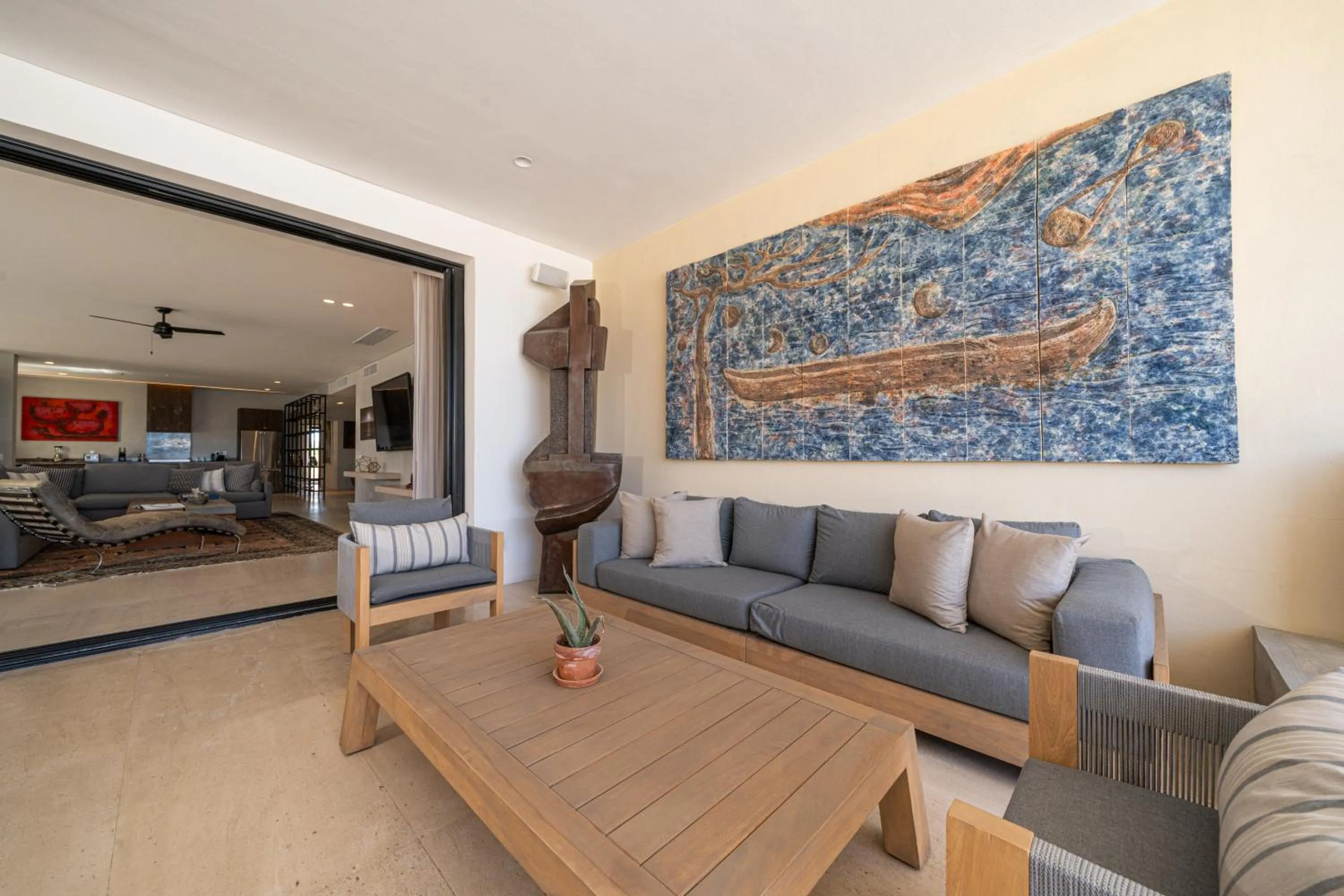 Living room in 1 Homes Preview Cabo