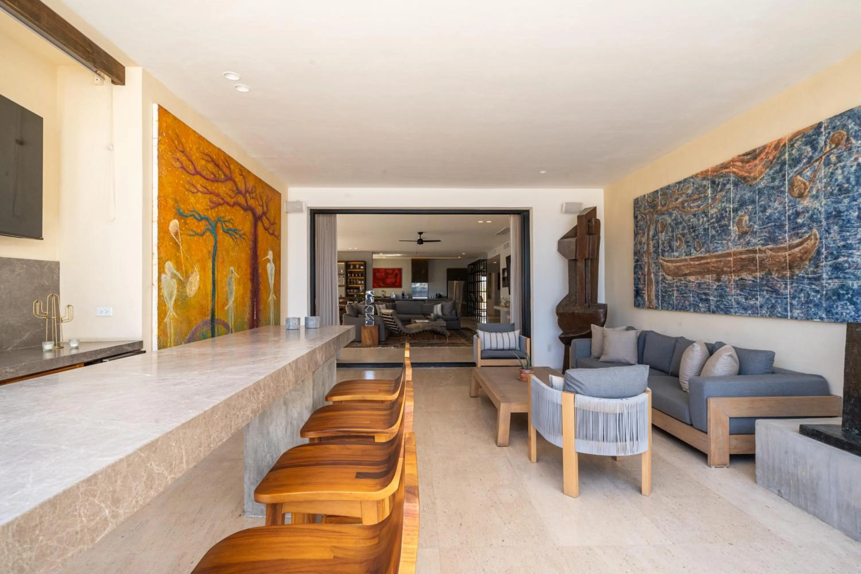 Living room in 1 Homes Preview Cabo