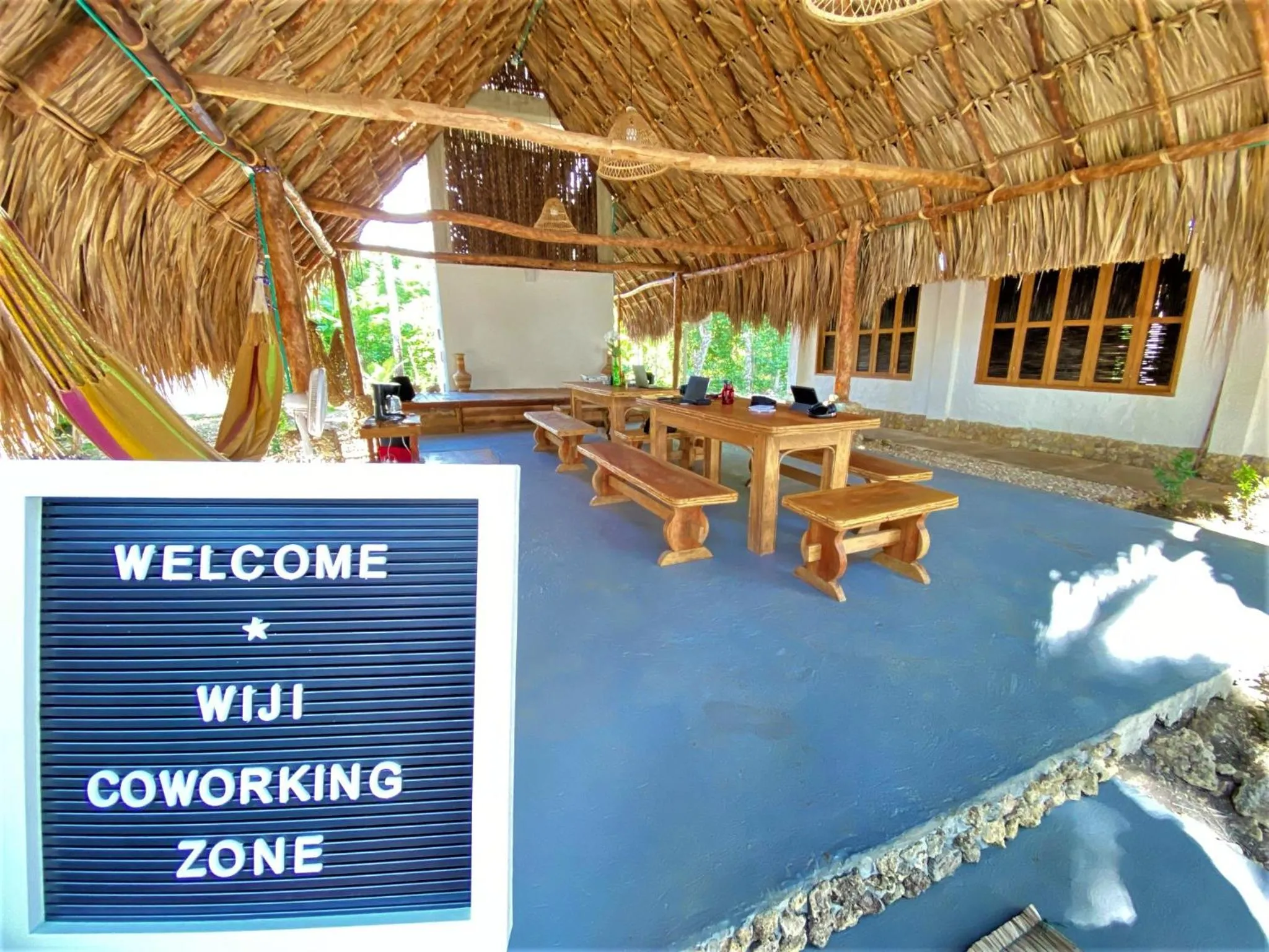 Seating area in Isla Fuerte - Wiji Island House