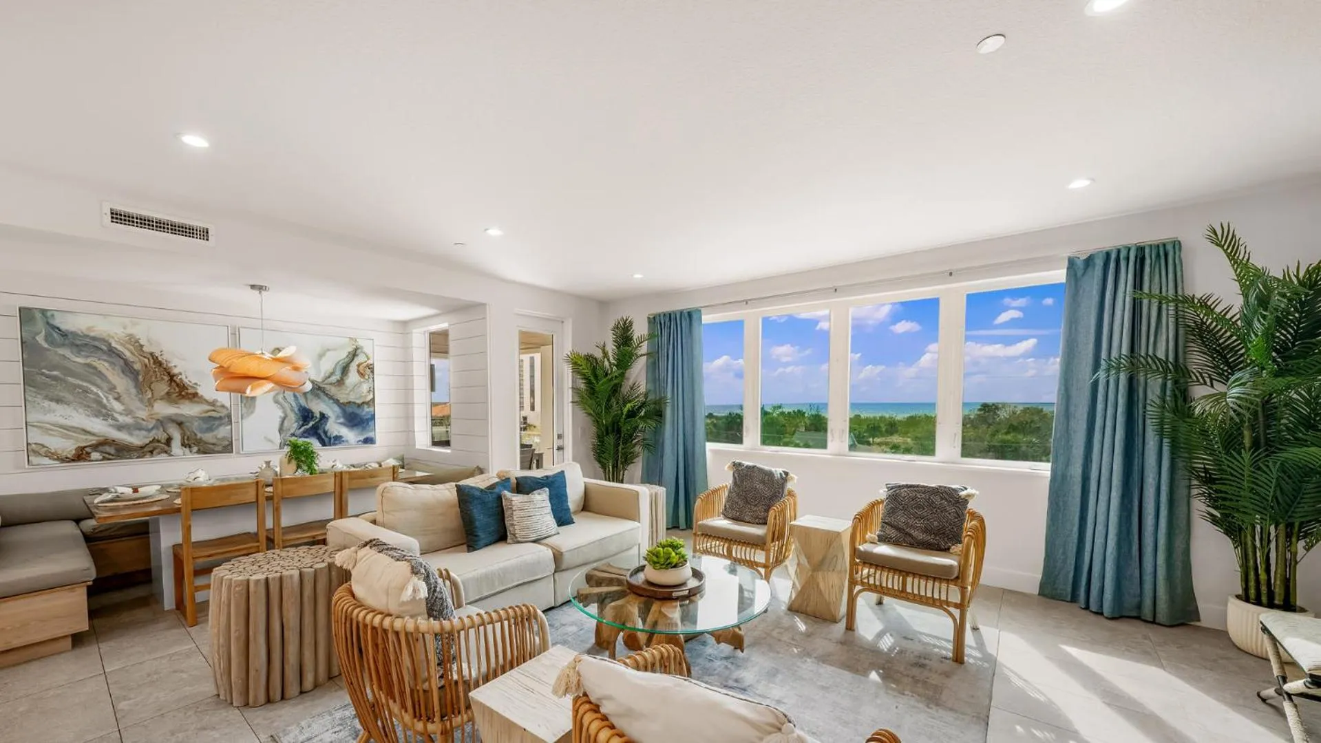 Living room in The Upper Deck