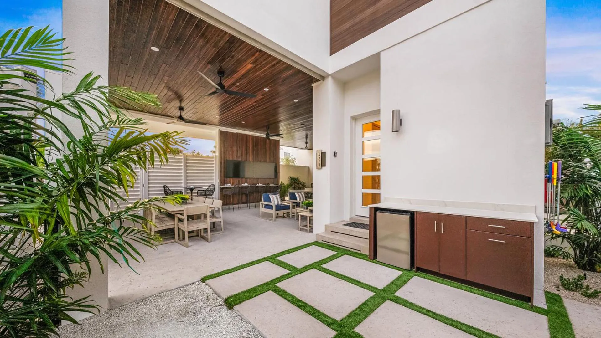 Patio in The Upper Deck