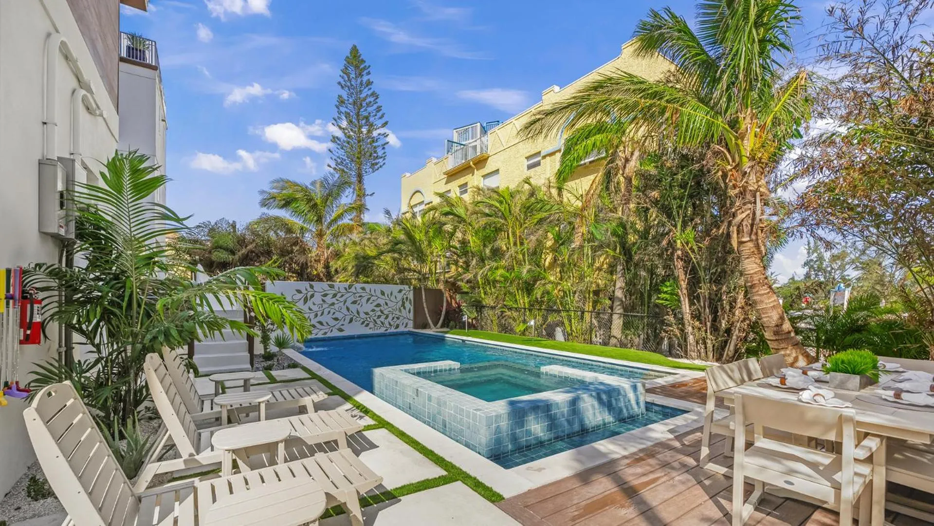 Patio in The Upper Deck