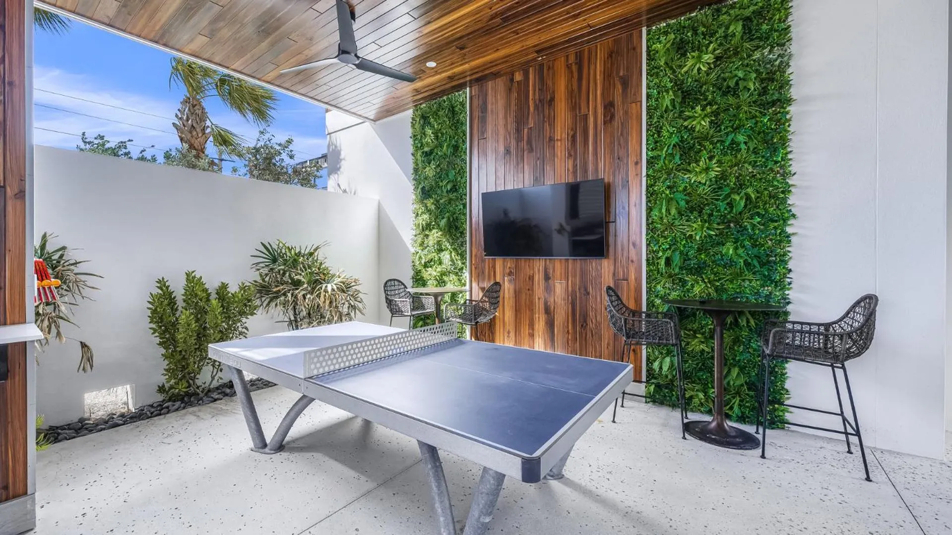 Patio in The Upper Deck