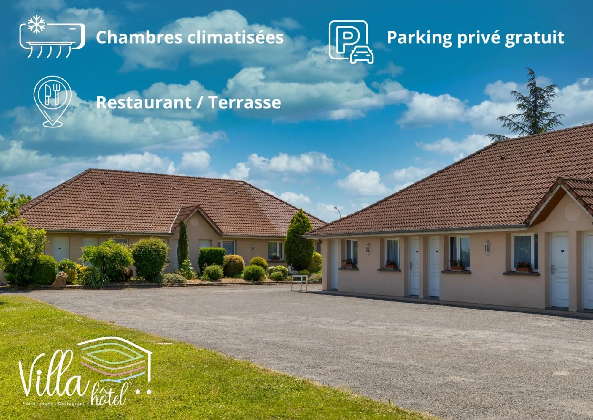 Property building in Villa Hotel