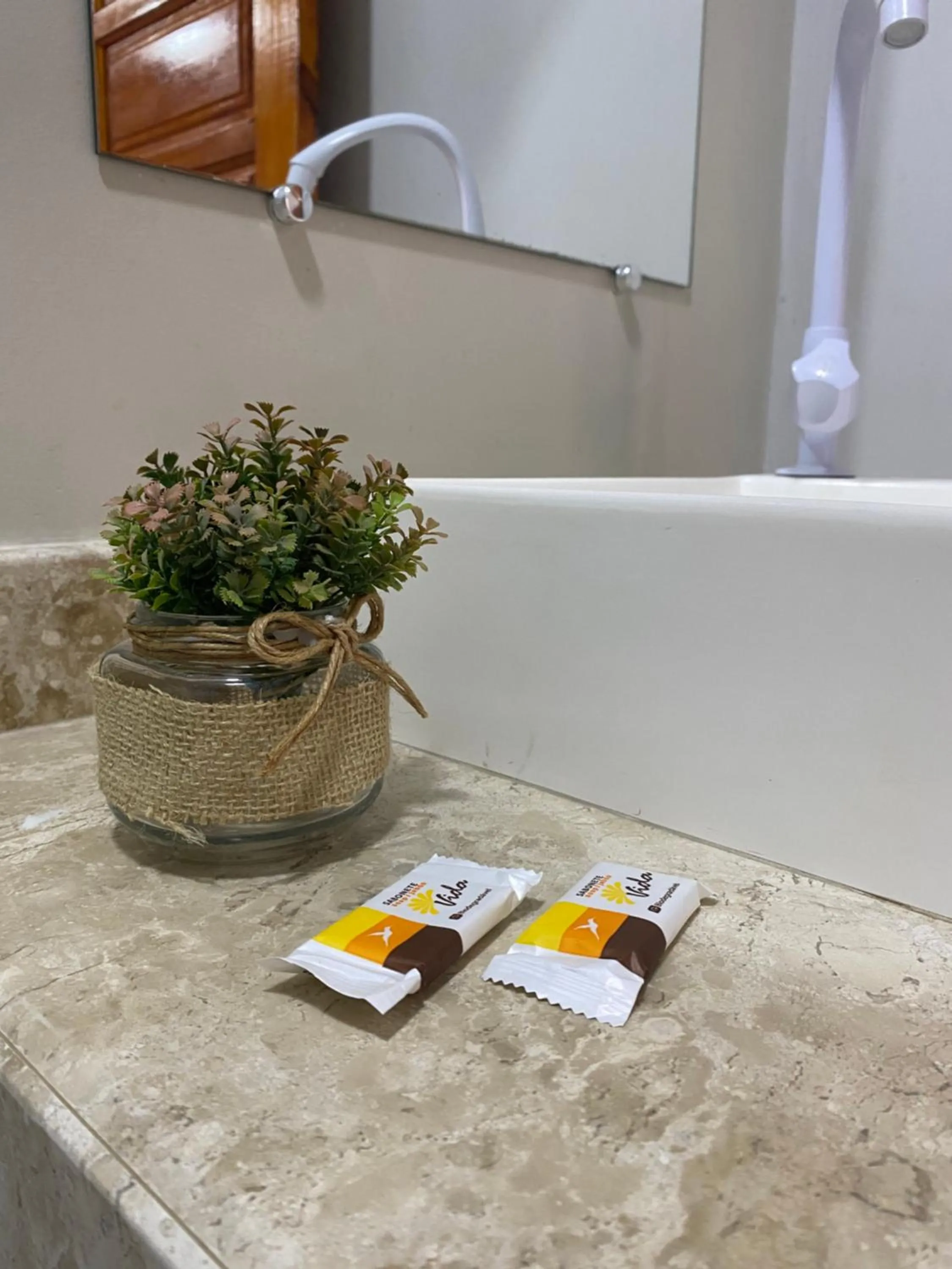 Bathroom in Pousada Maria do Lampião Jericoacoara- Antigo Jeri Vila Mini