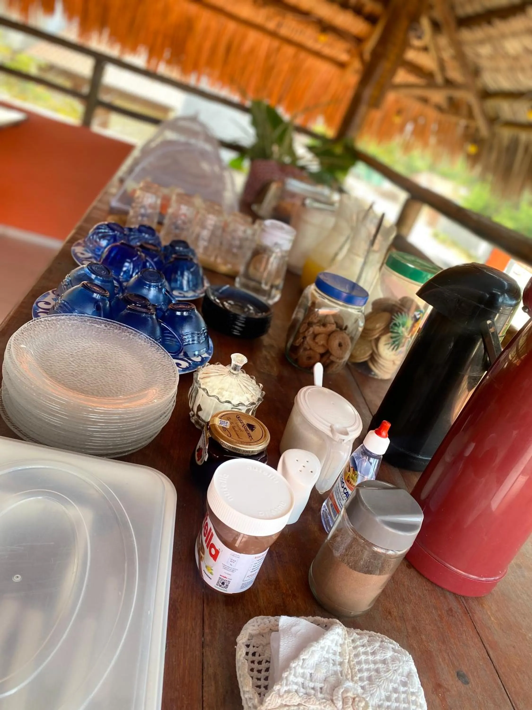 Breakfast in Pousada Maria do Lampião Jericoacoara- Antigo Jeri Vila Mini