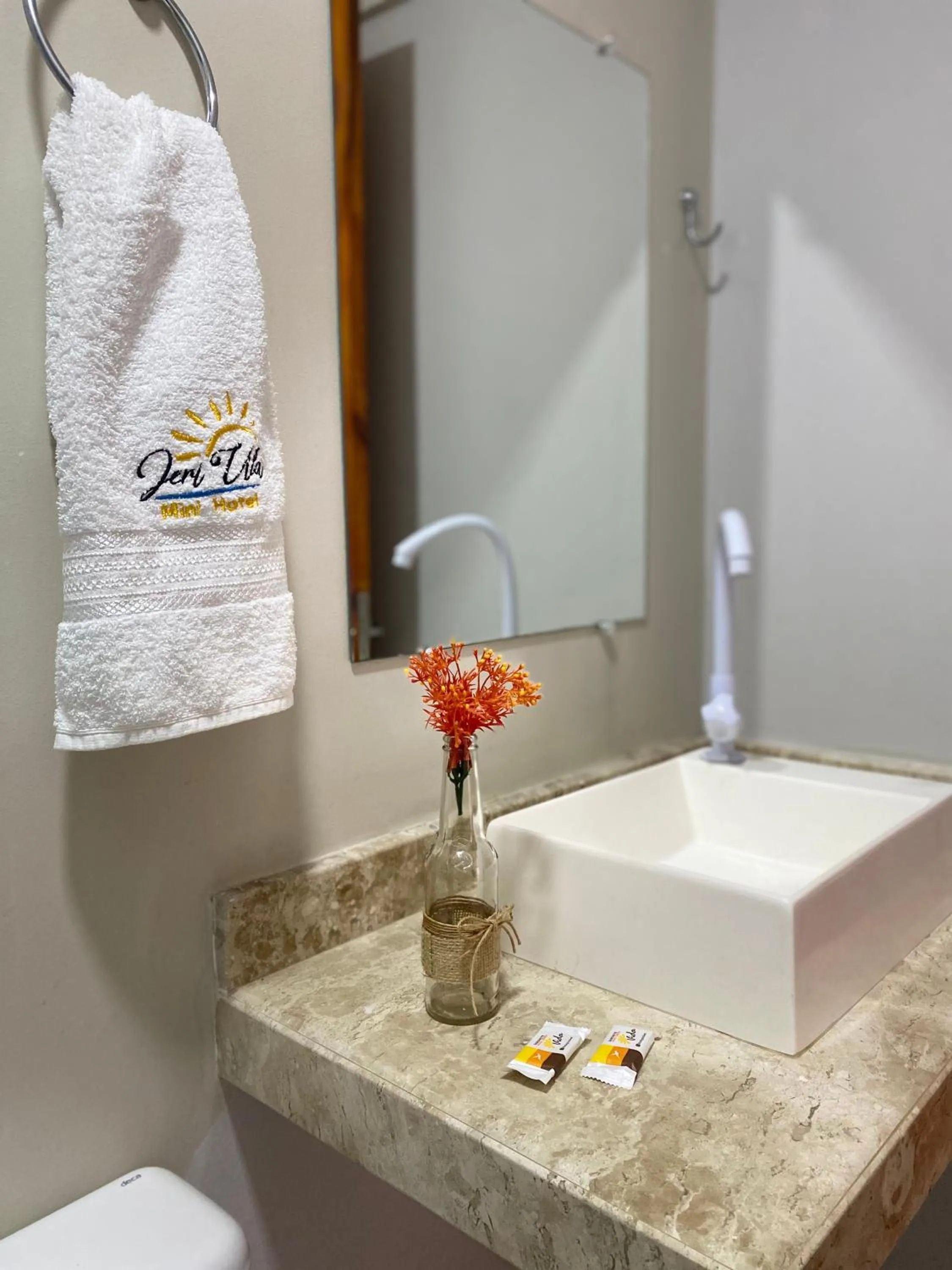 Bathroom in Pousada Maria do Lampião Jericoacoara- Antigo Jeri Vila Mini