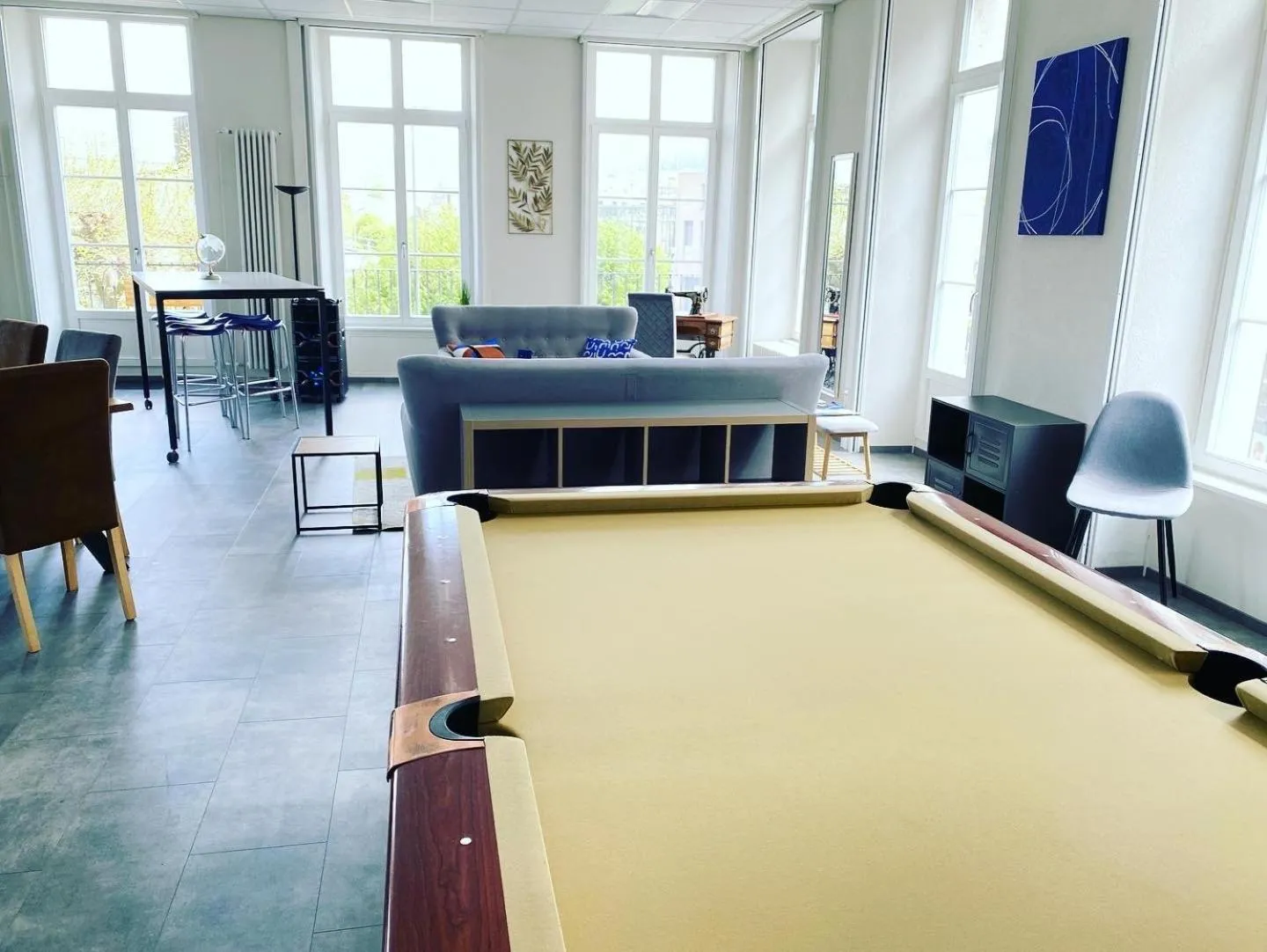 Billiard in The 5 Continents I by Stay Swiss