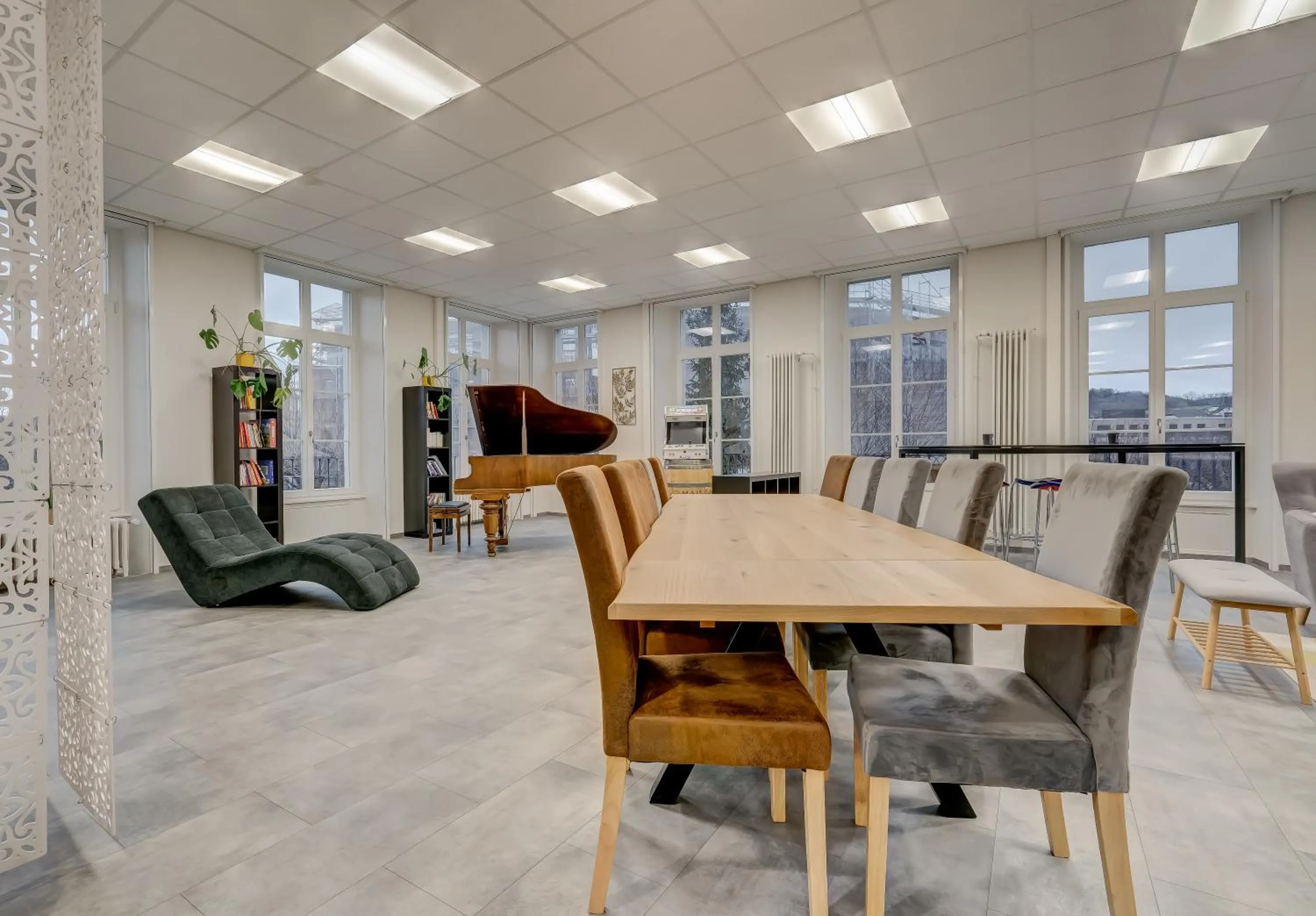 Seating area in The 5 Continents I by Stay Swiss