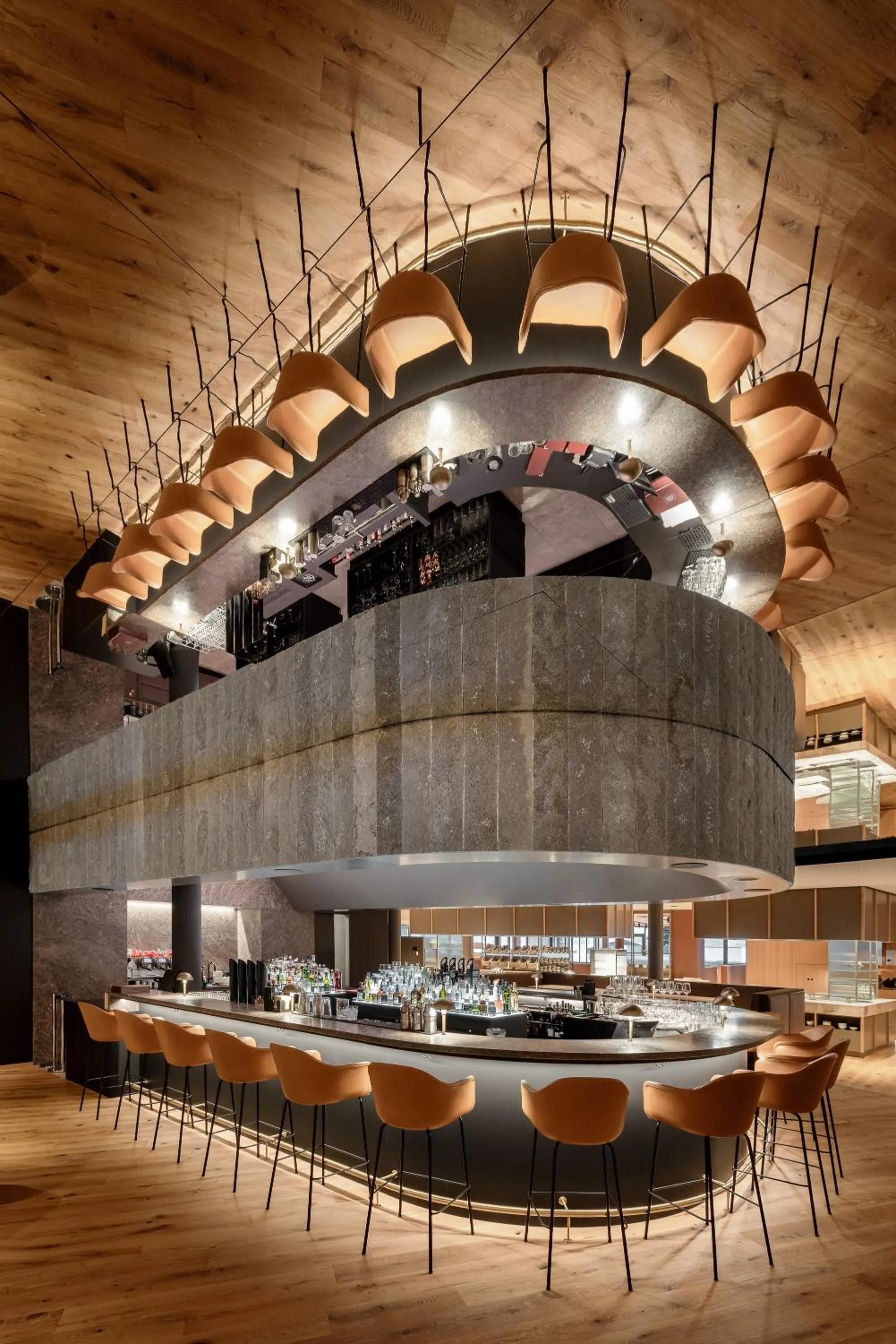 Lounge or bar in Aqua Dome 4 Sterne Superior Hotel & Tirol Therme Längenfeld