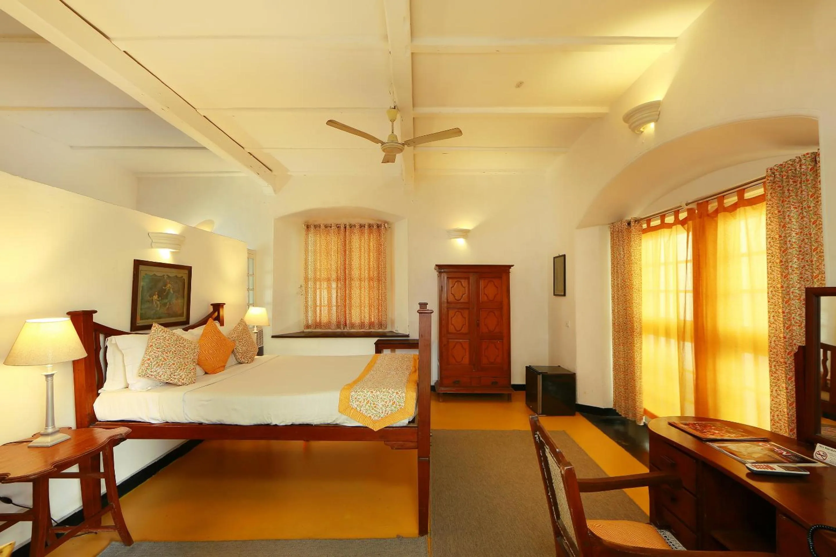 Photo of the whole room, Bed in Neemrana's- Tower House