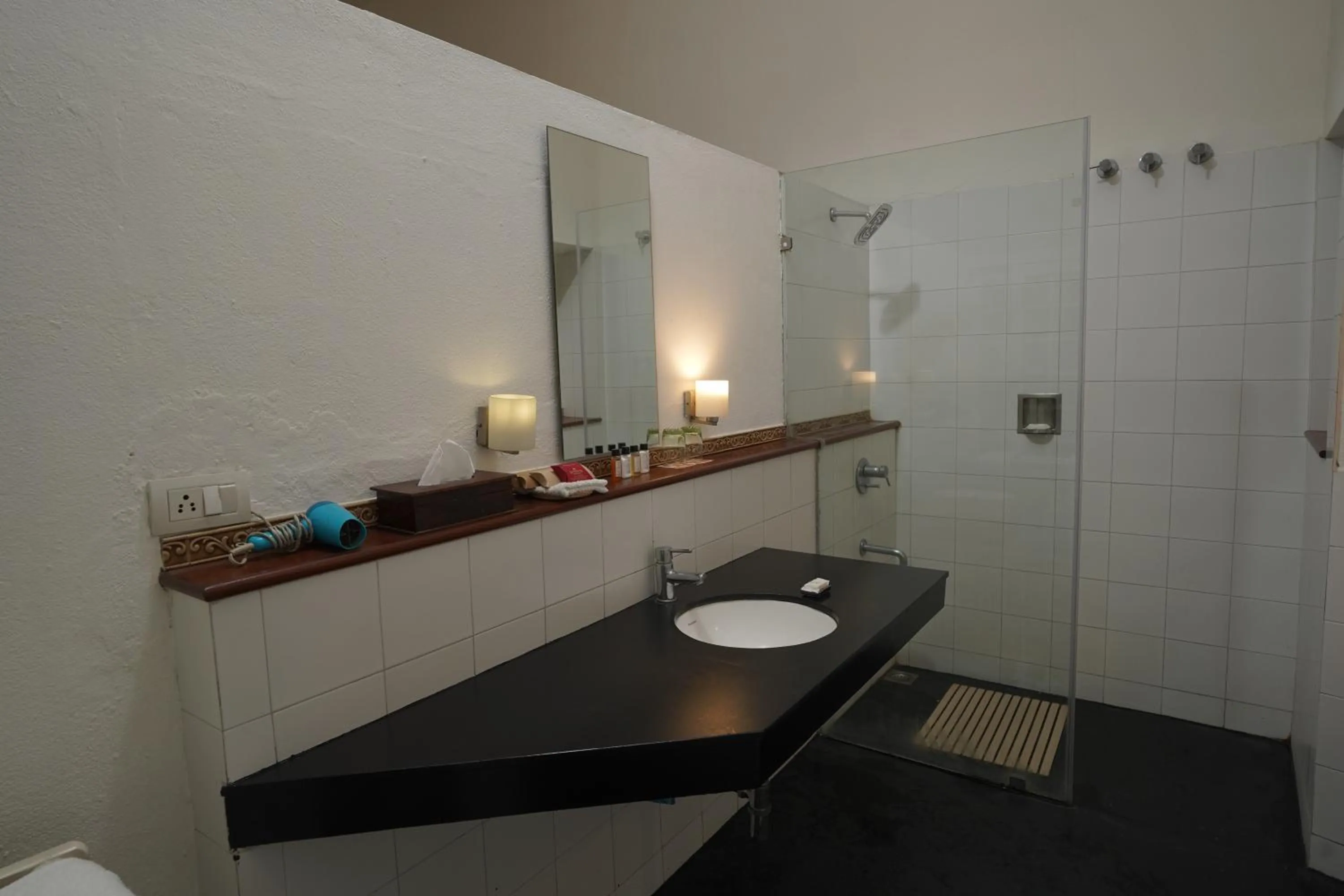 Bathroom in Neemrana's- Tower House