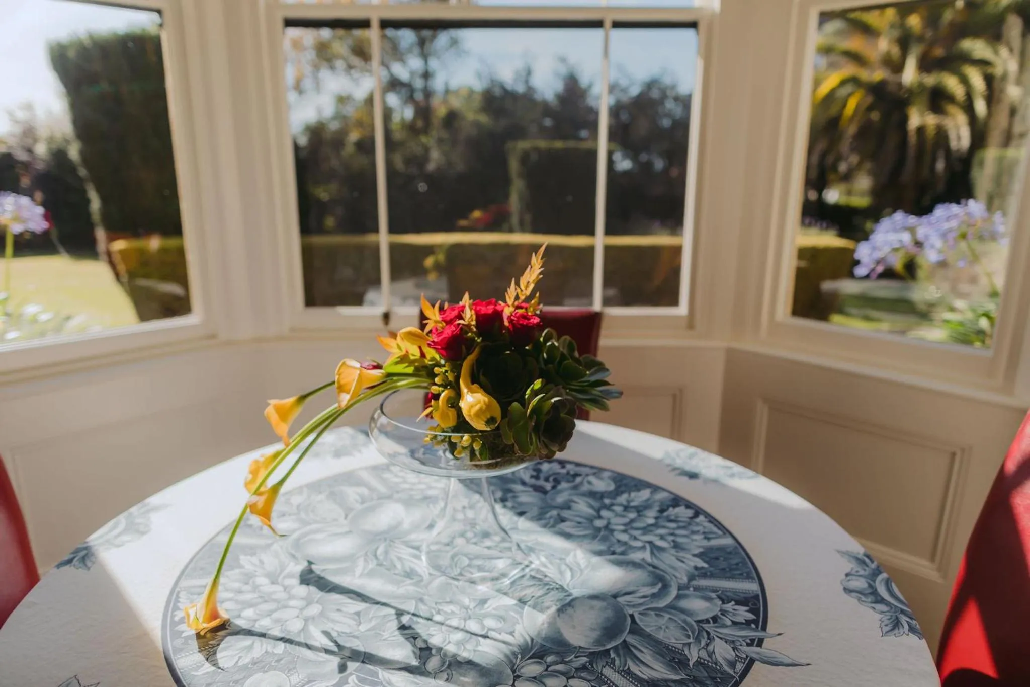 Seating area in Casa Nova House
