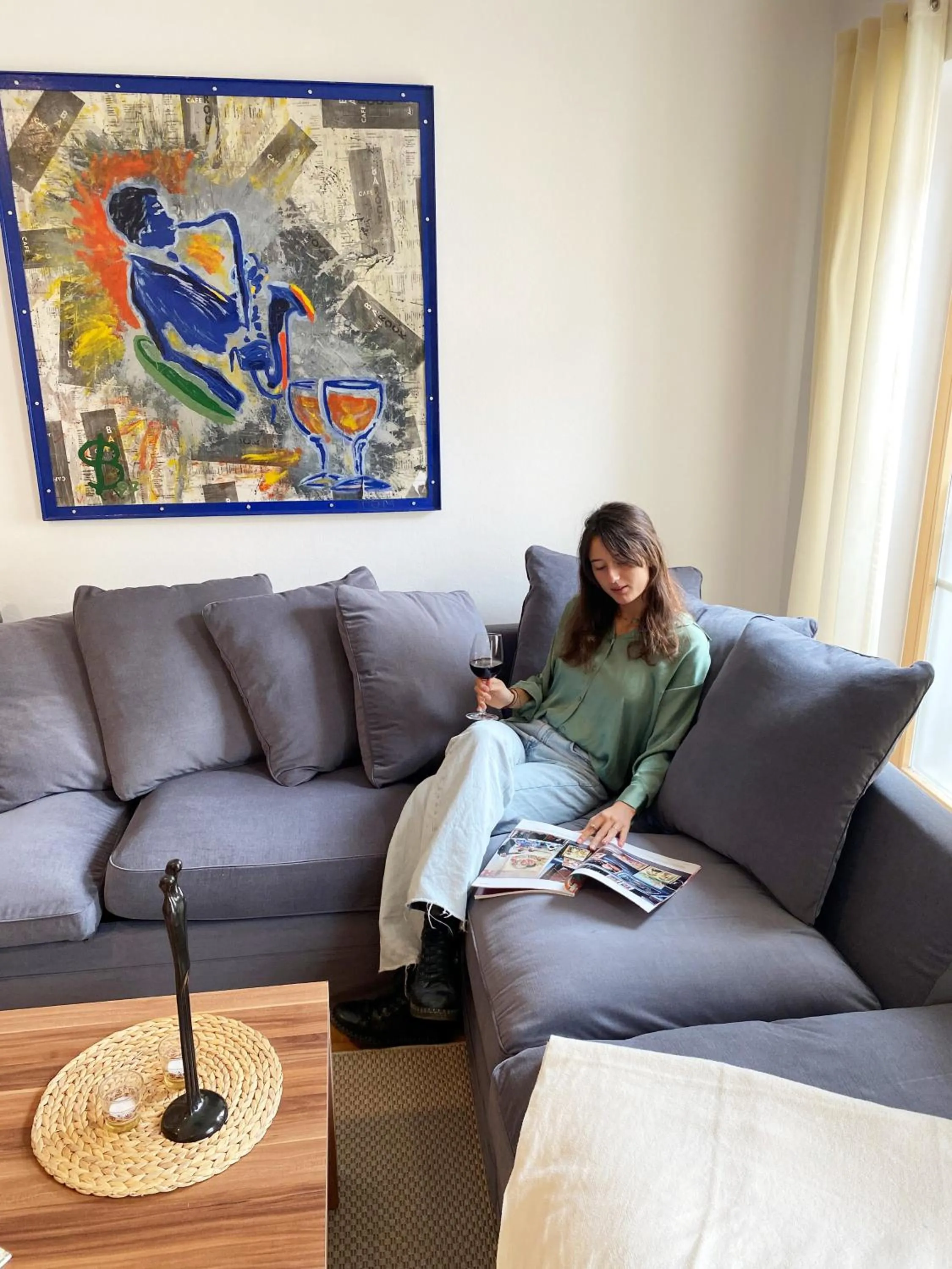 Seating area in Hotel.Pension.Golingen