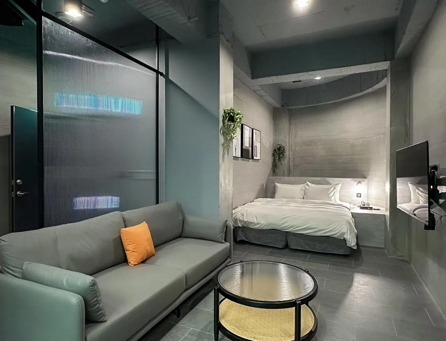 Bed in All-Ur Boutique Motel-Ping Tung Branch