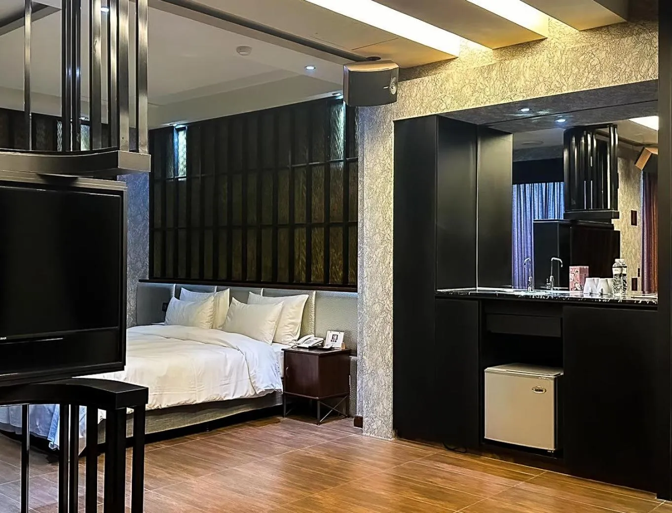 Bed in All-Ur Boutique Motel-Ping Tung Branch