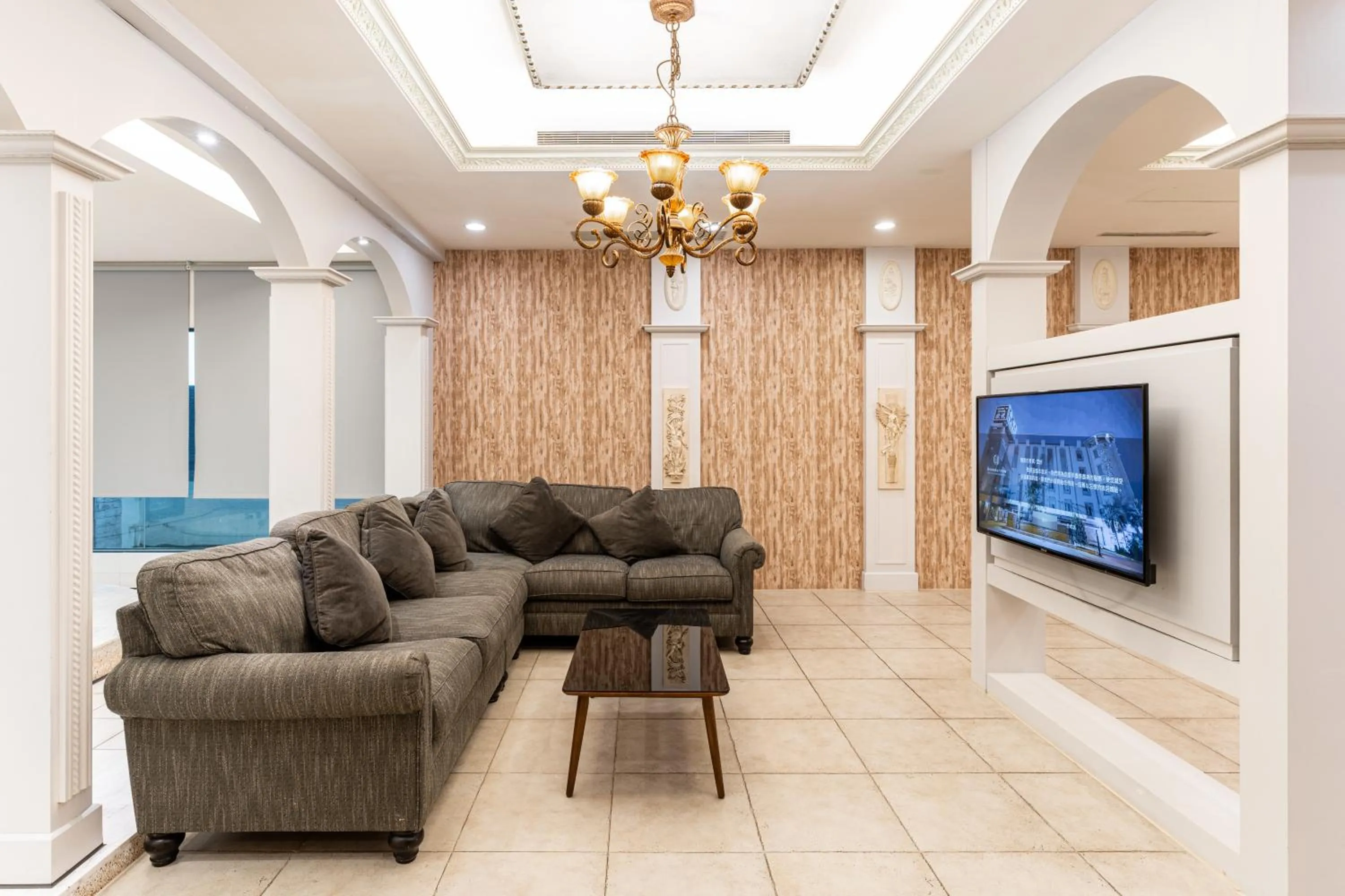 TV and multimedia in OHYA Chain Boutique Motel-Yongkang