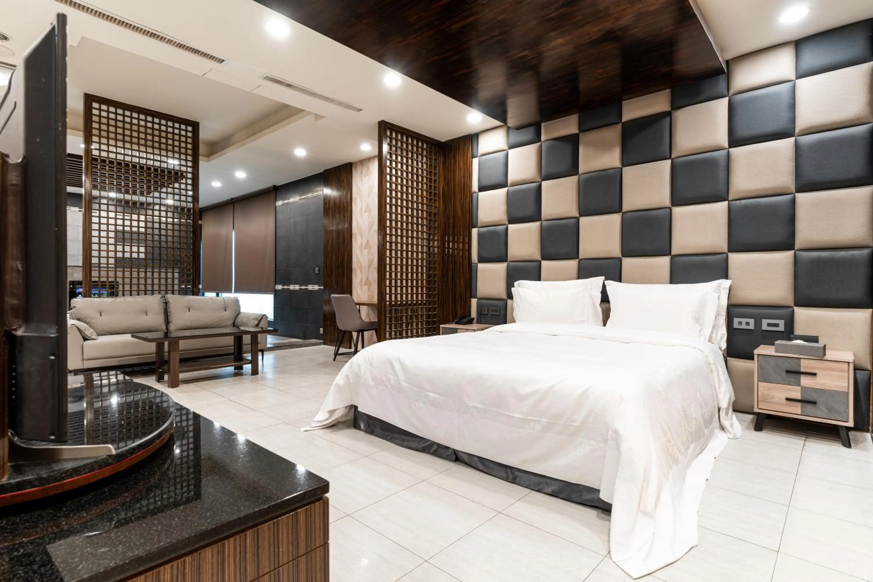 Bed in OHYA Chain Boutique Motel-Yongkang