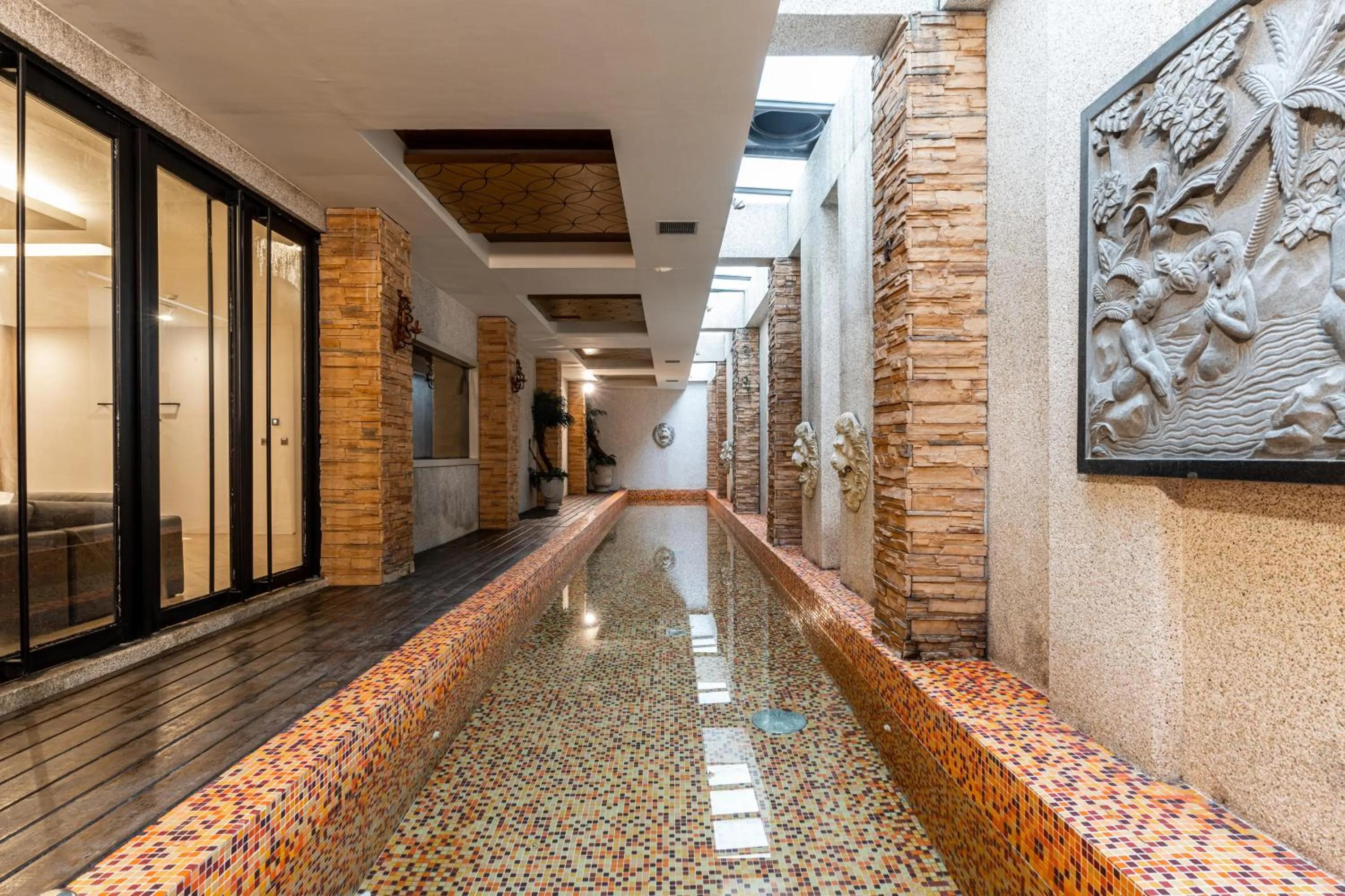 Swimming pool in OHYA Chain Boutique Motel-Yongkang