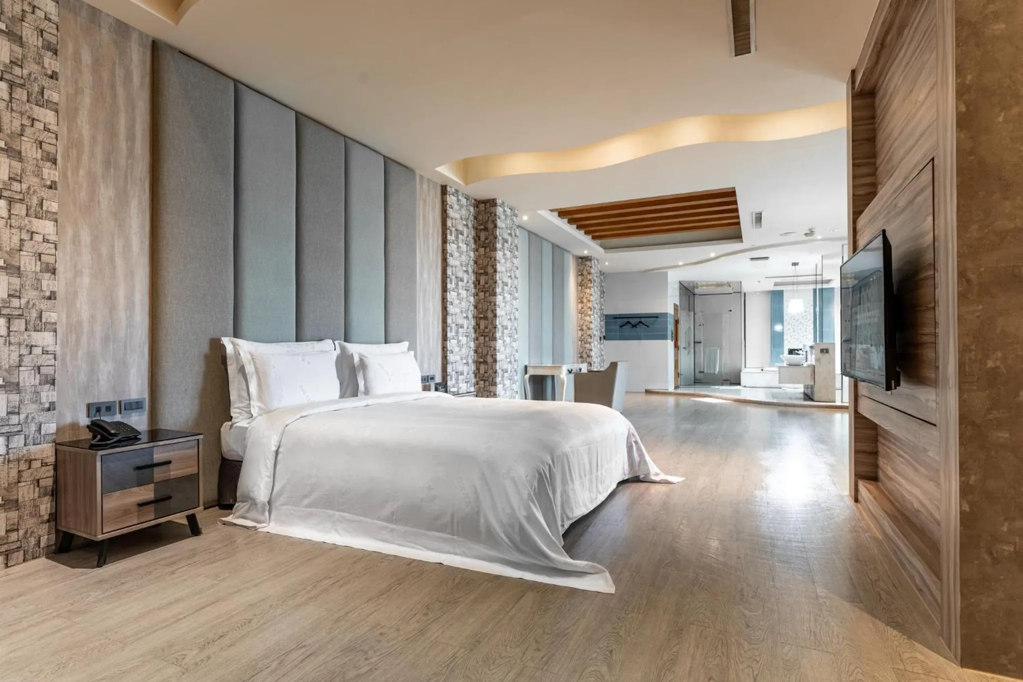 Bed in OHYA Chain Boutique Motel-Yongkang