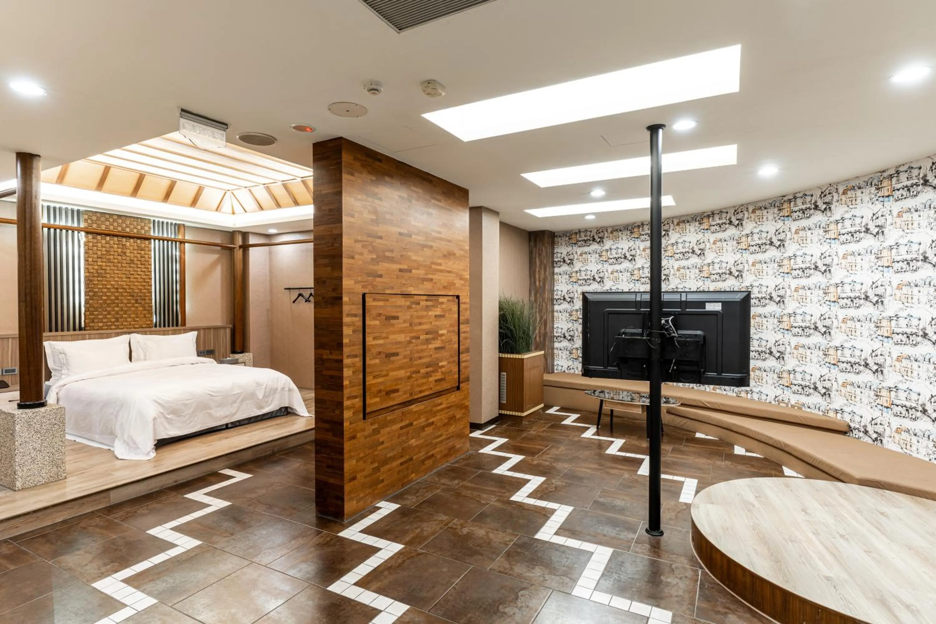 Bed in OHYA Chain Boutique Motel-Yongkang