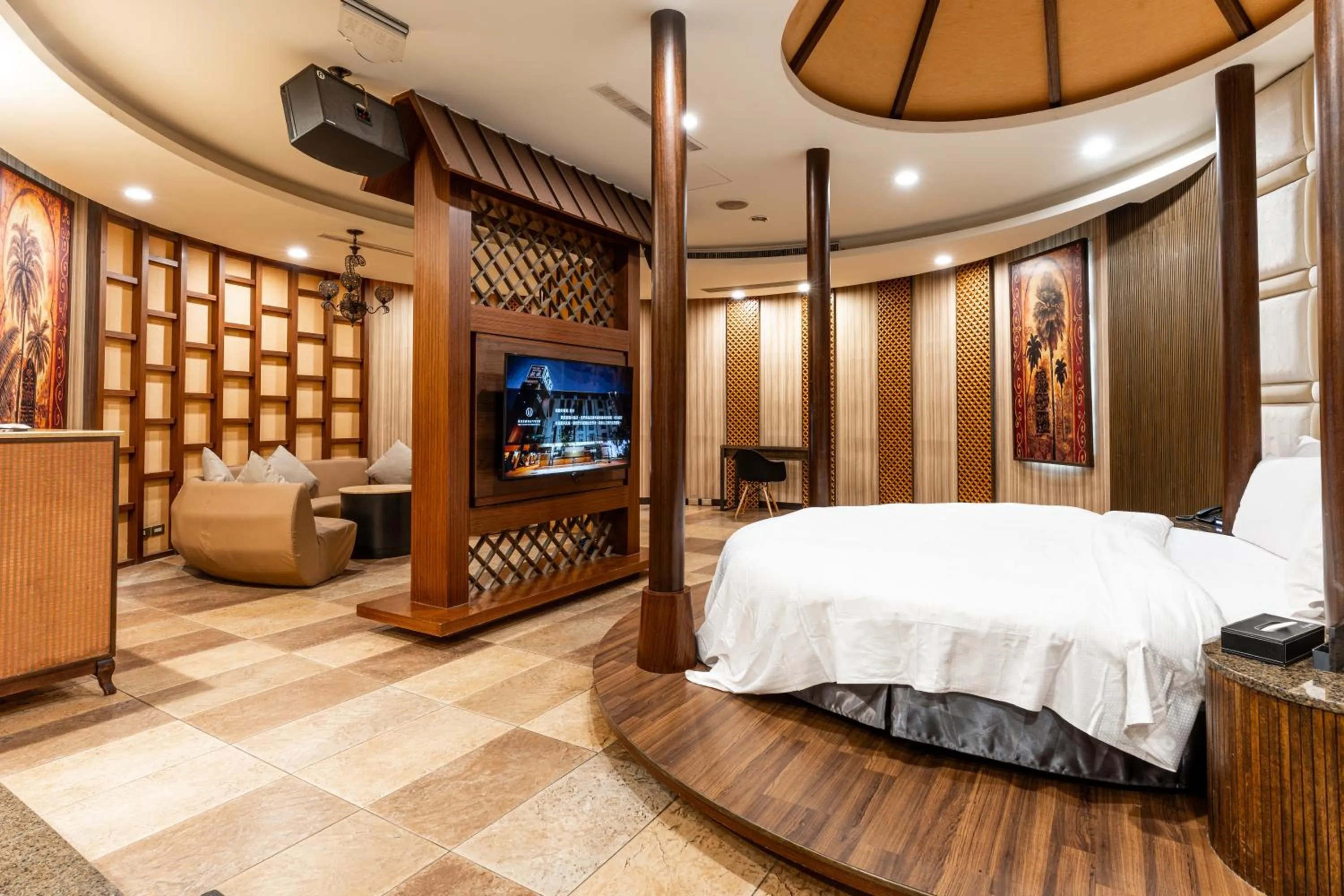 Bed in OHYA Chain Boutique Motel-Yongkang