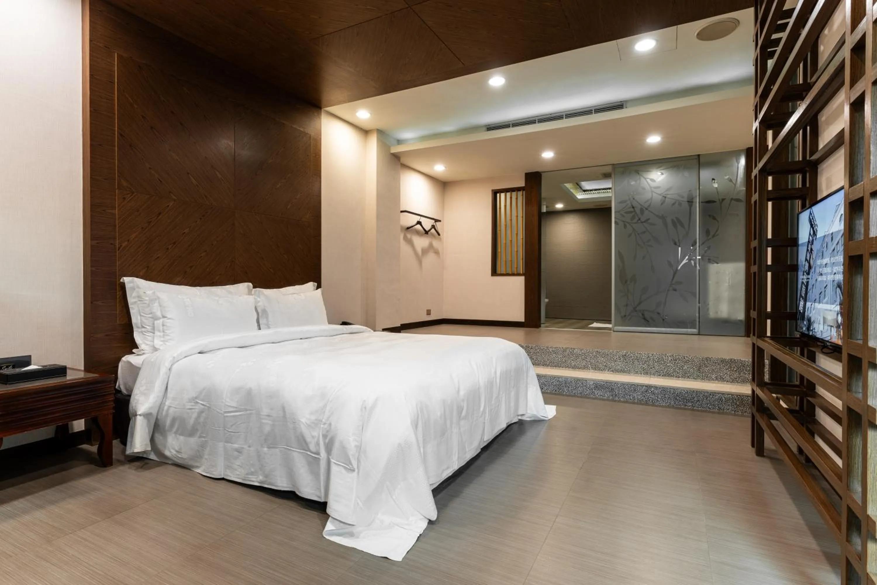 Bed in OHYA Chain Boutique Motel-Xinying