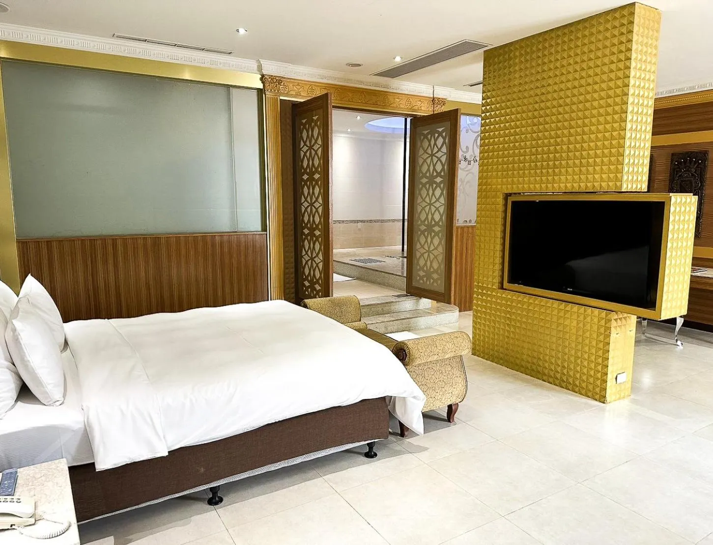 Bed in All-Ur Boutique Motel-Jhu Shan Branch
