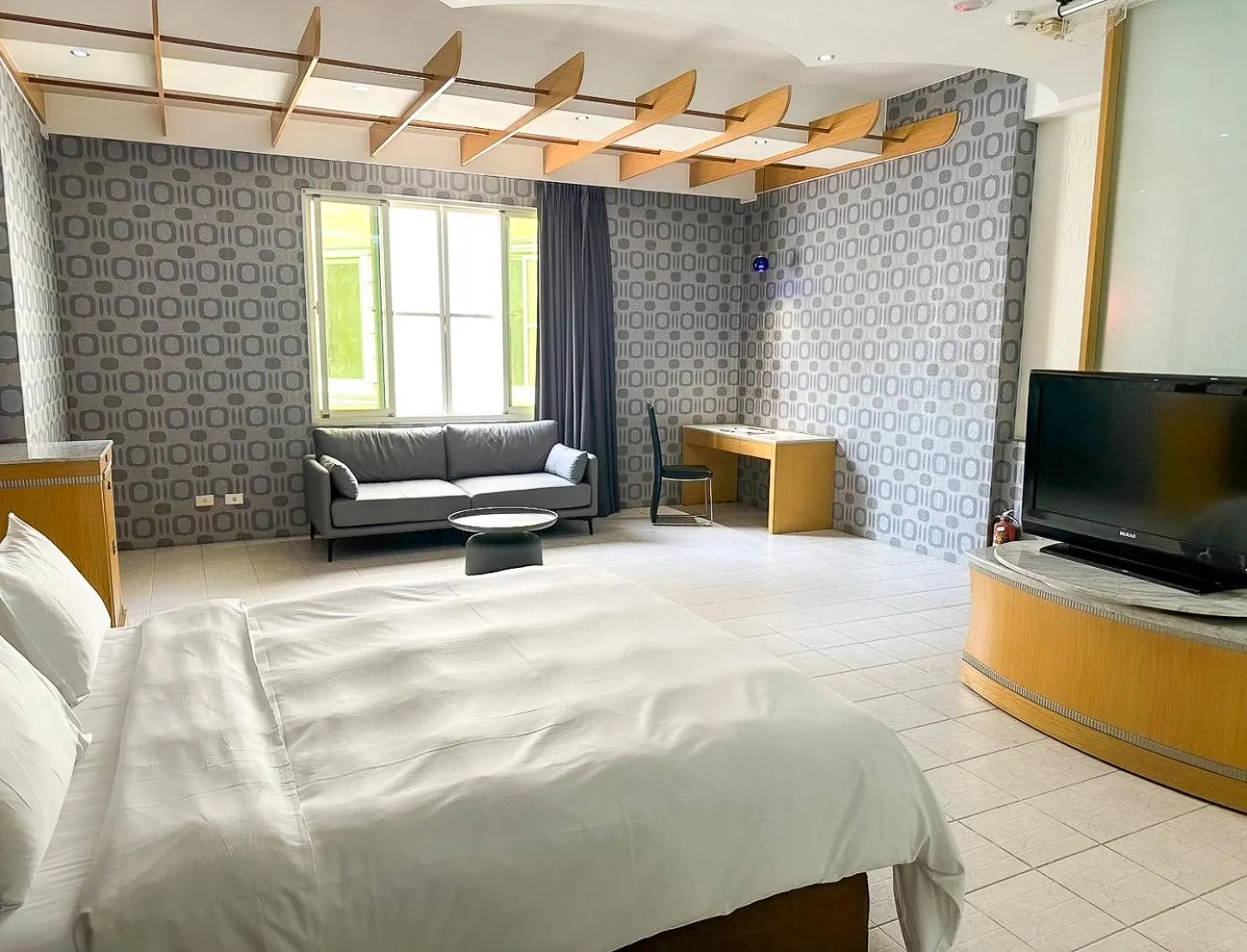 Bed in All-Ur Boutique Motel-Jhu Shan Branch