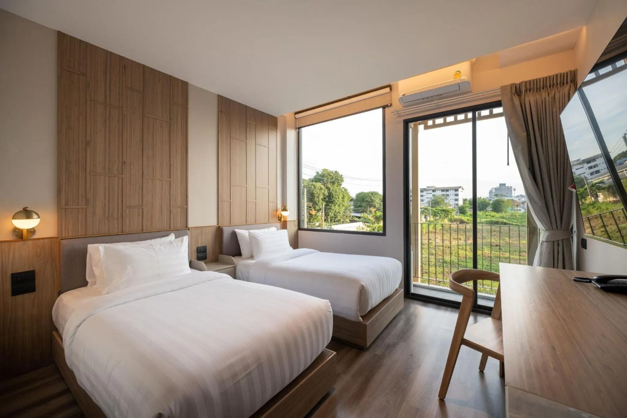 Bed in SHAN Villas Sukhumvit ฌานวิลล่า สุขุมวิท