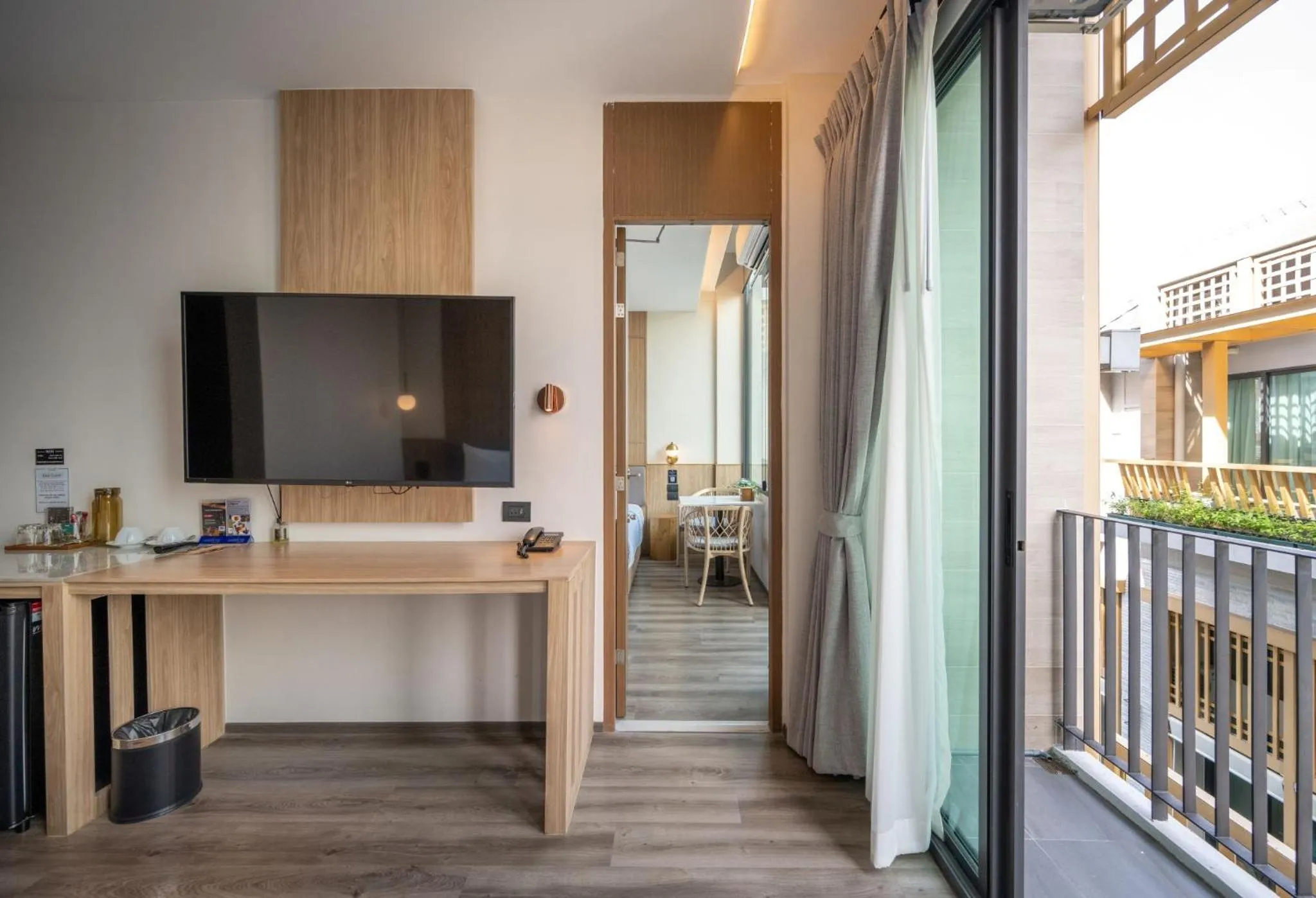 Balcony/Terrace in SHAN Villas Sukhumvit ฌานวิลล่า สุขุมวิท