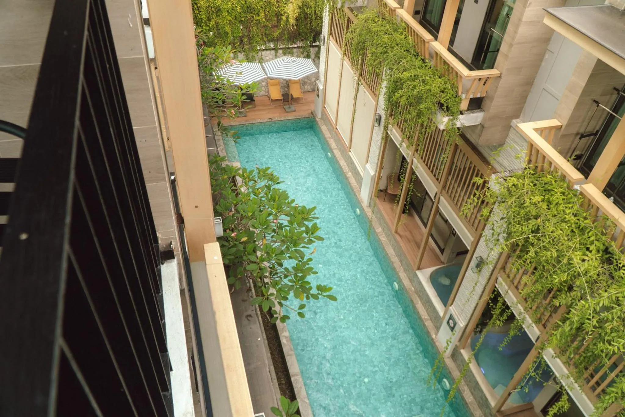 Balcony/Terrace in SHAN Villas Sukhumvit ฌานวิลล่า สุขุมวิท