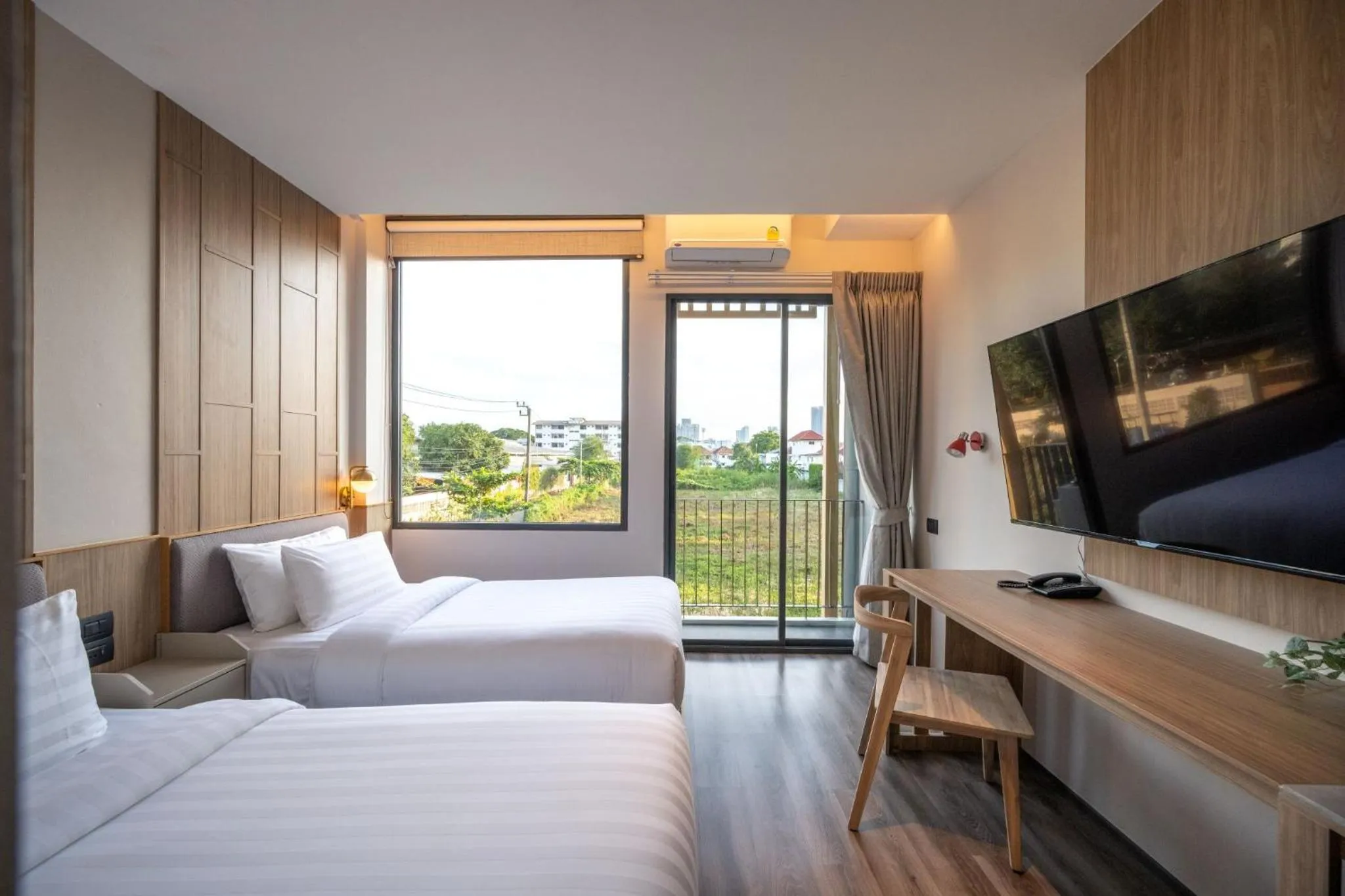 Bed in SHAN Villas Sukhumvit ฌานวิลล่า สุขุมวิท