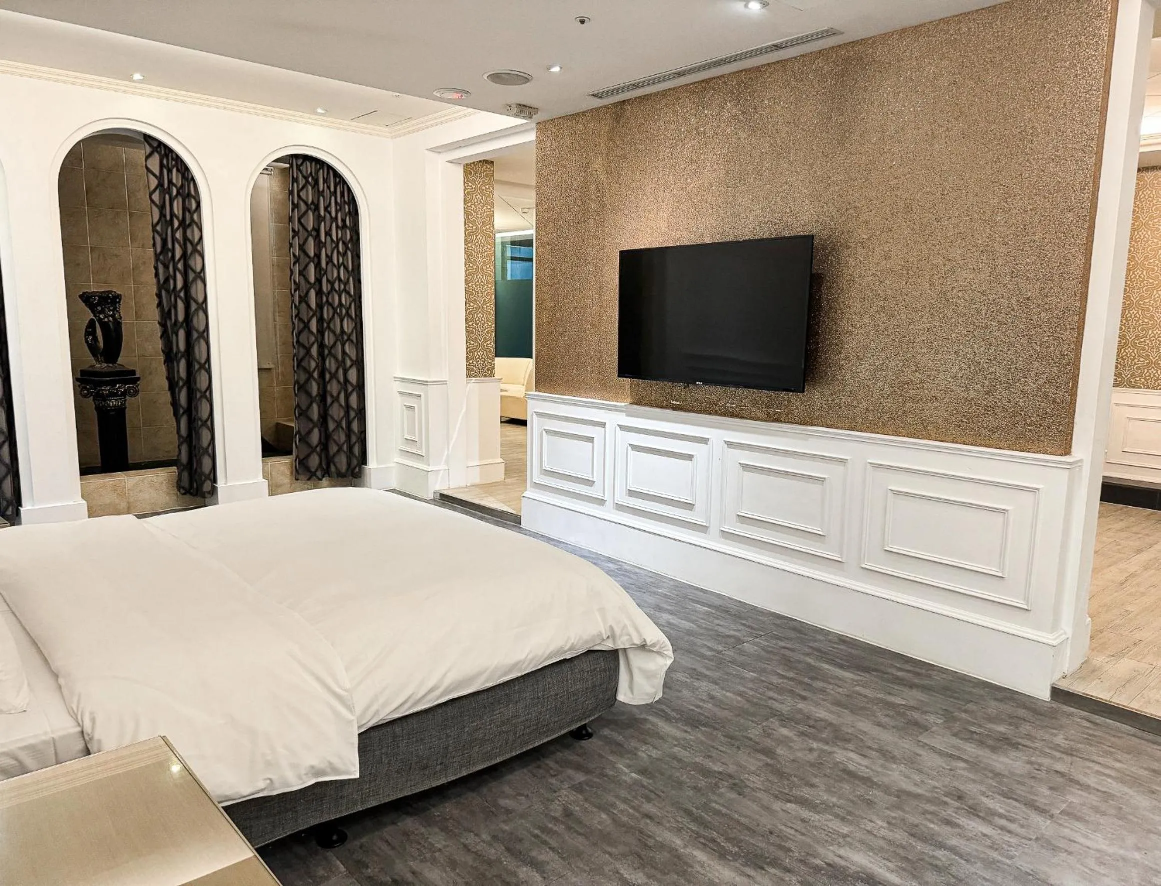 Bed in All-Ur Boutique Motel - Taichung Branch