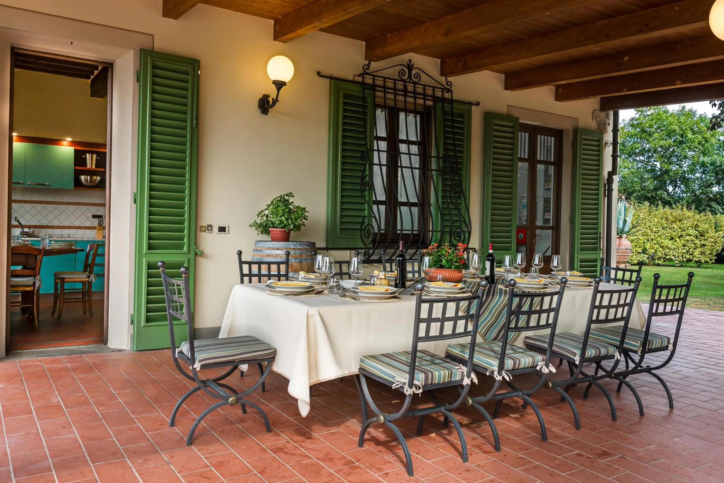 Patio in Villa Colombai