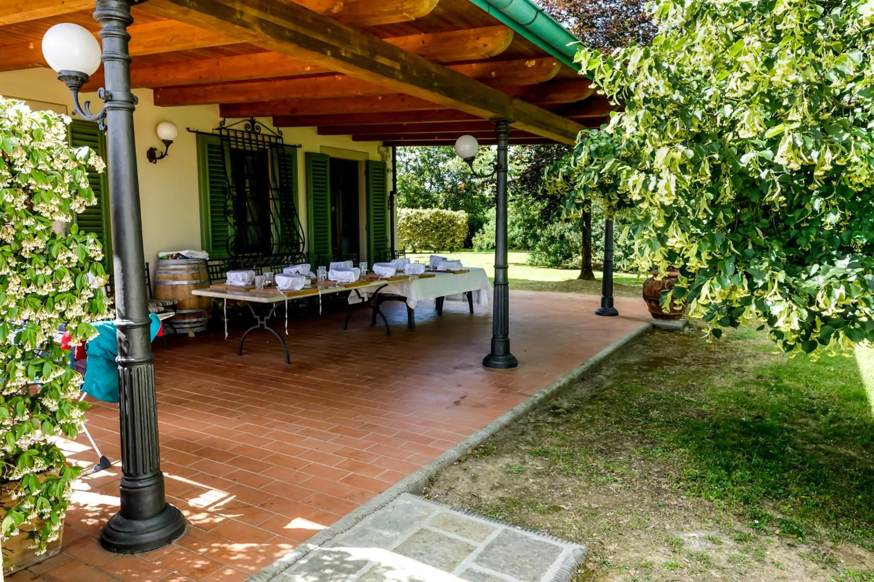 Patio in Villa Colombai