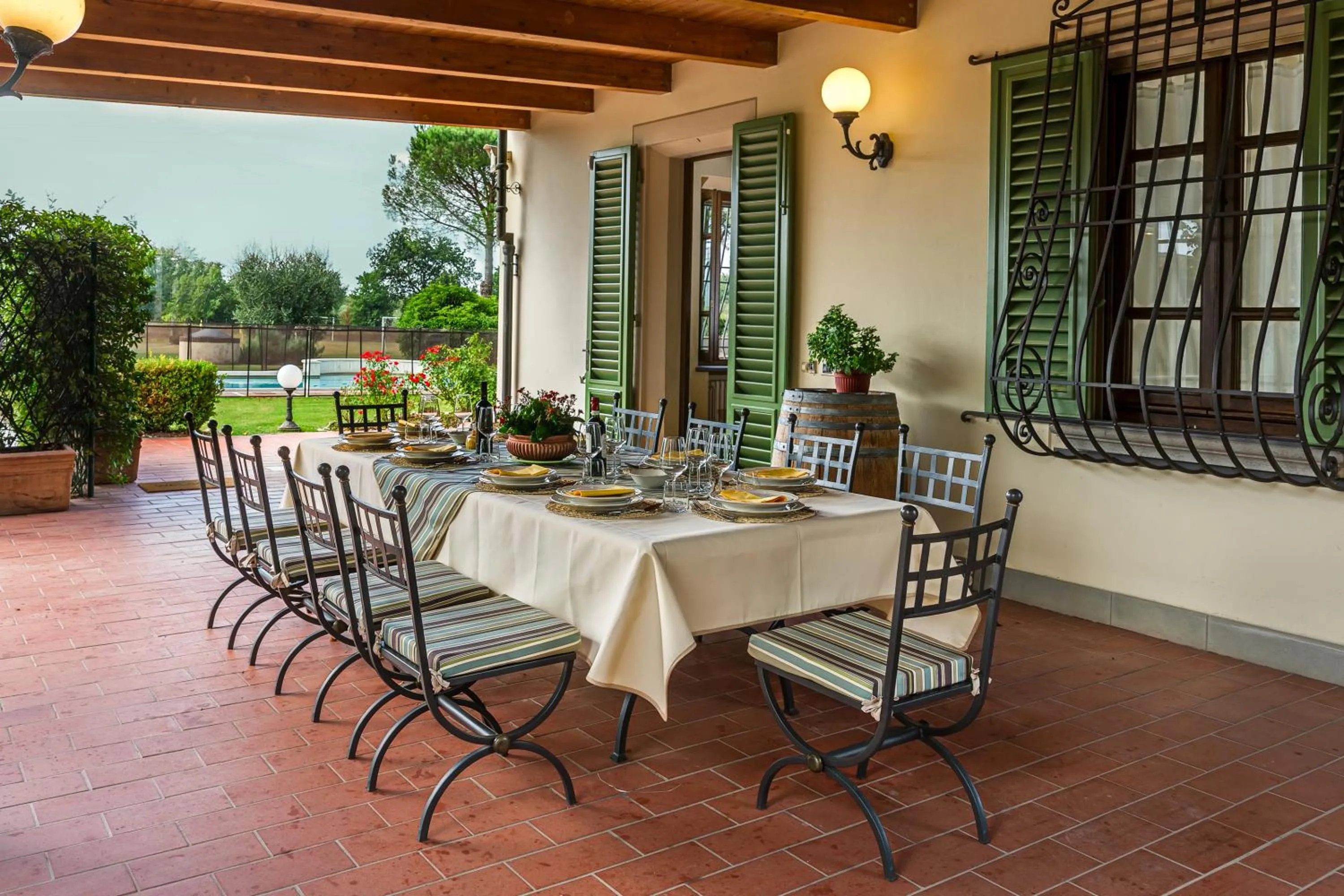 Patio in Villa Colombai