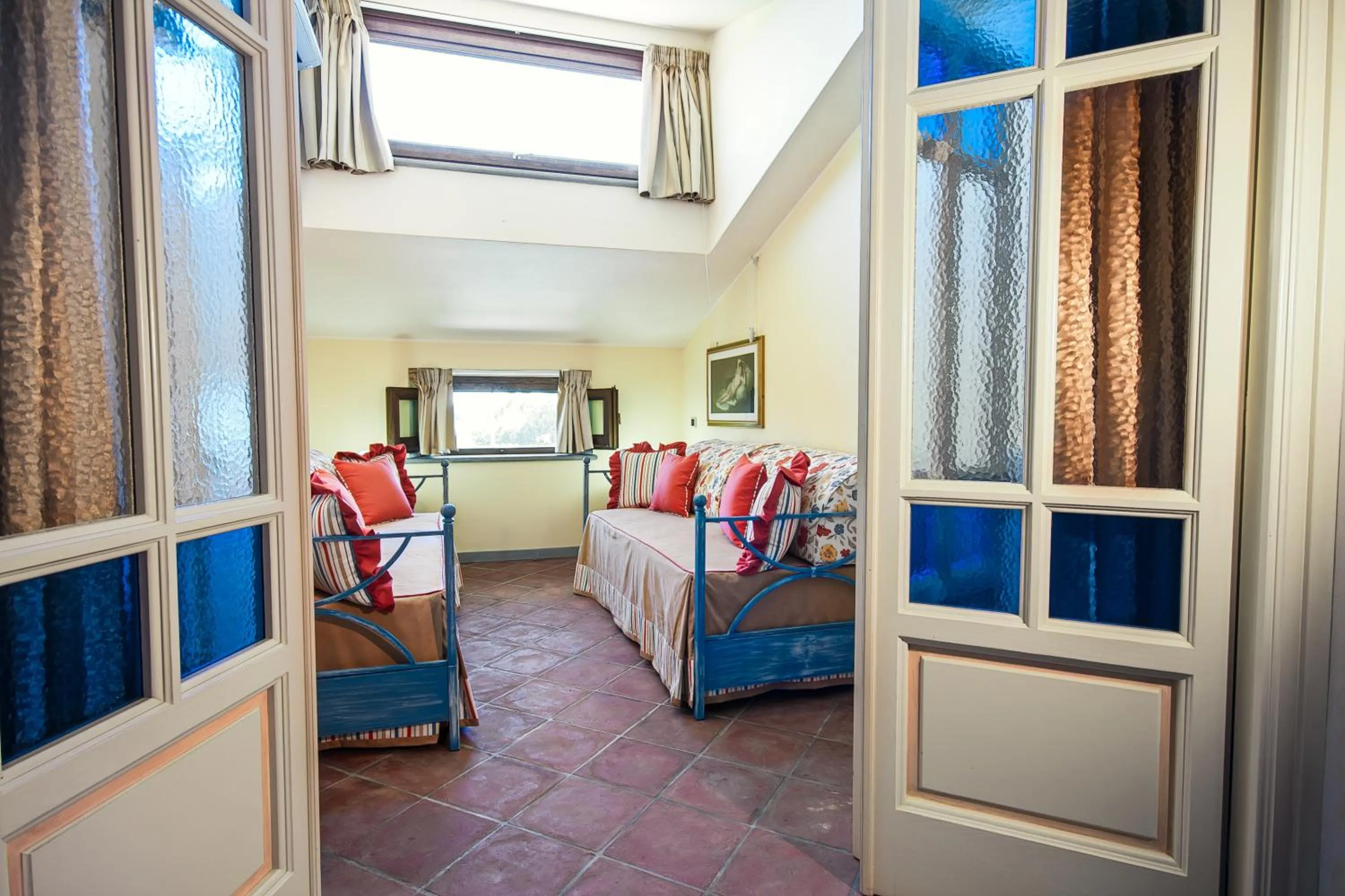 Bedroom, Bed in Villa Colombai