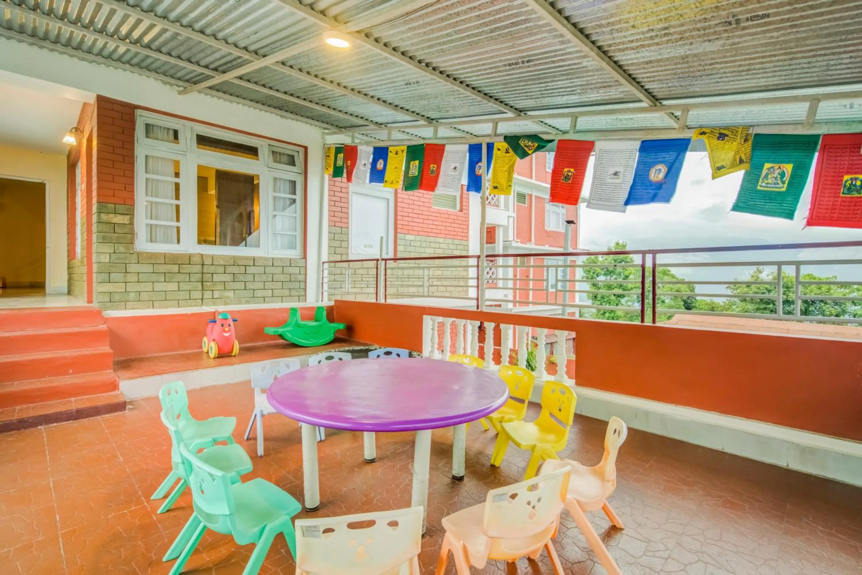 Children play ground in Summit Tashi Ghang Heritage Resort