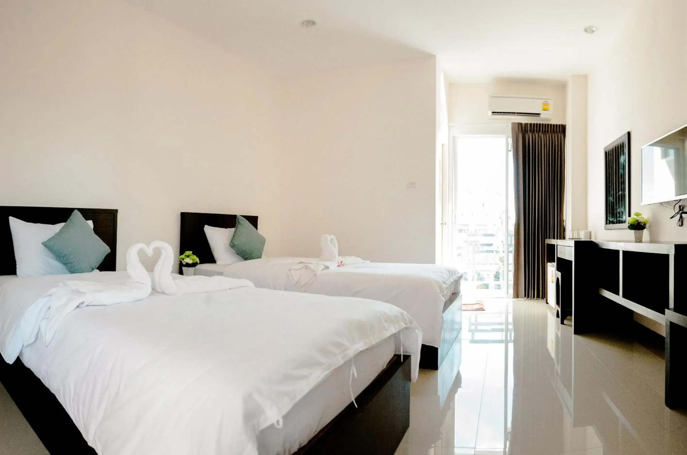 Superior Twin Room in วรรณ เพลส Won Place Superior Twin Room in วรรณ เพลส Won Place