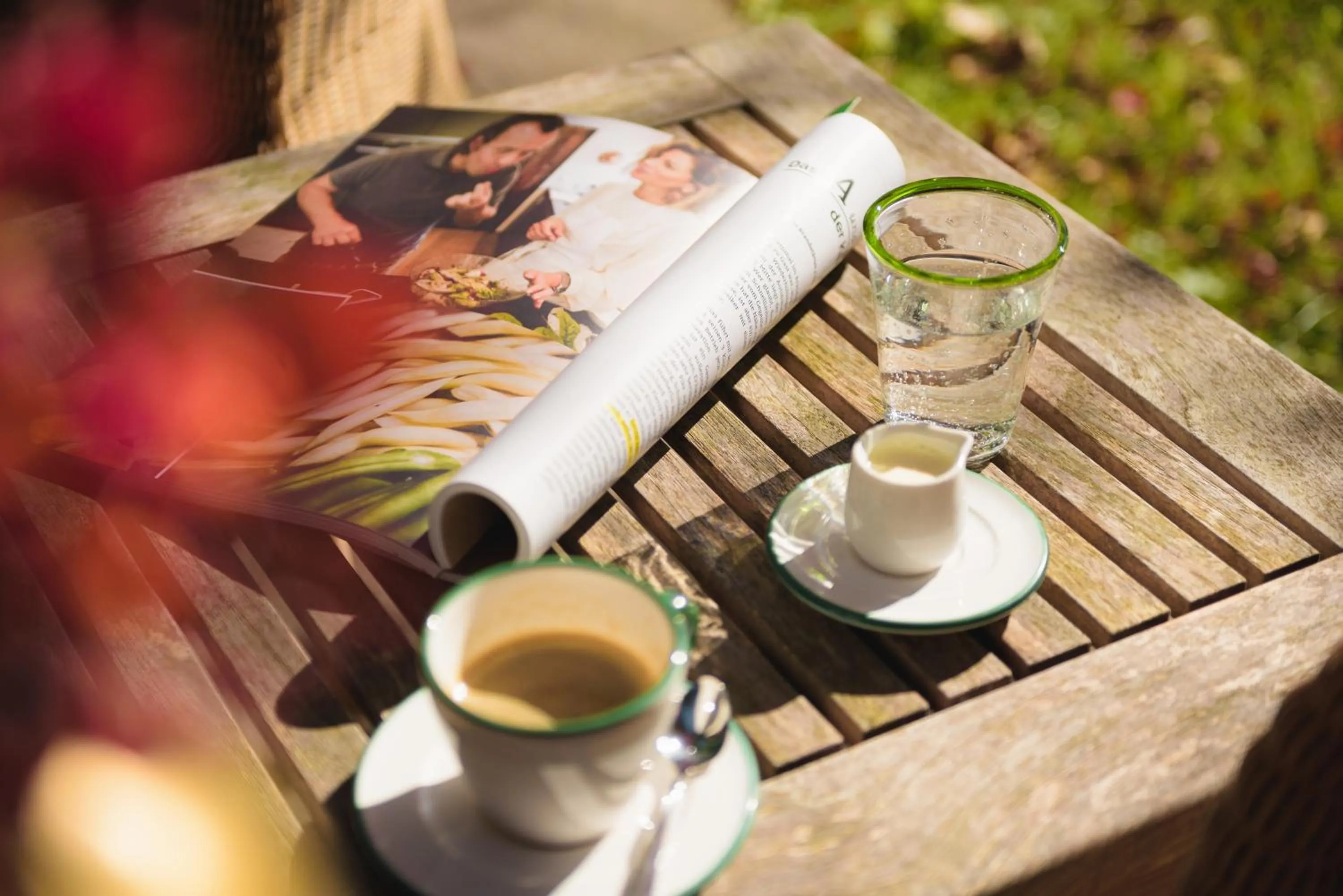 Garden view in Hotel Gasthof Brandstätter