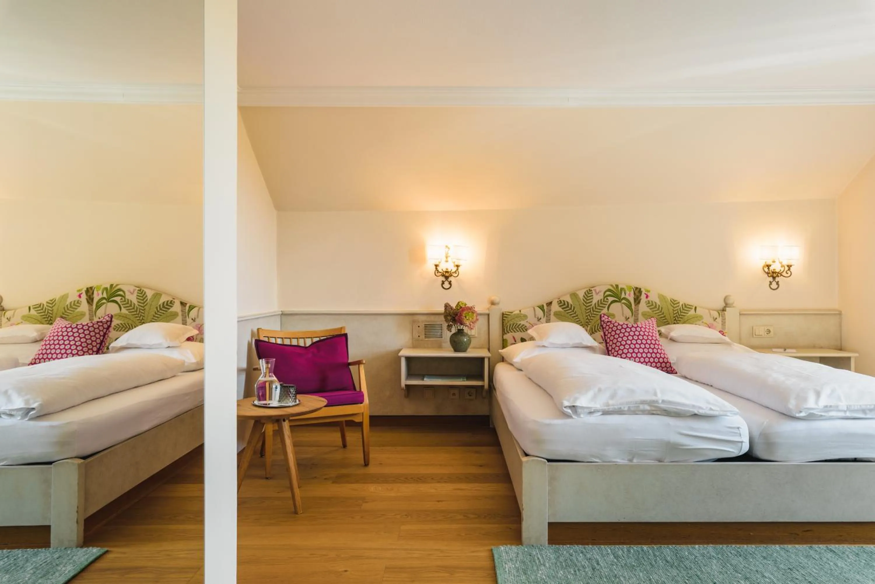 Bed in Hotel Gasthof Brandstätter