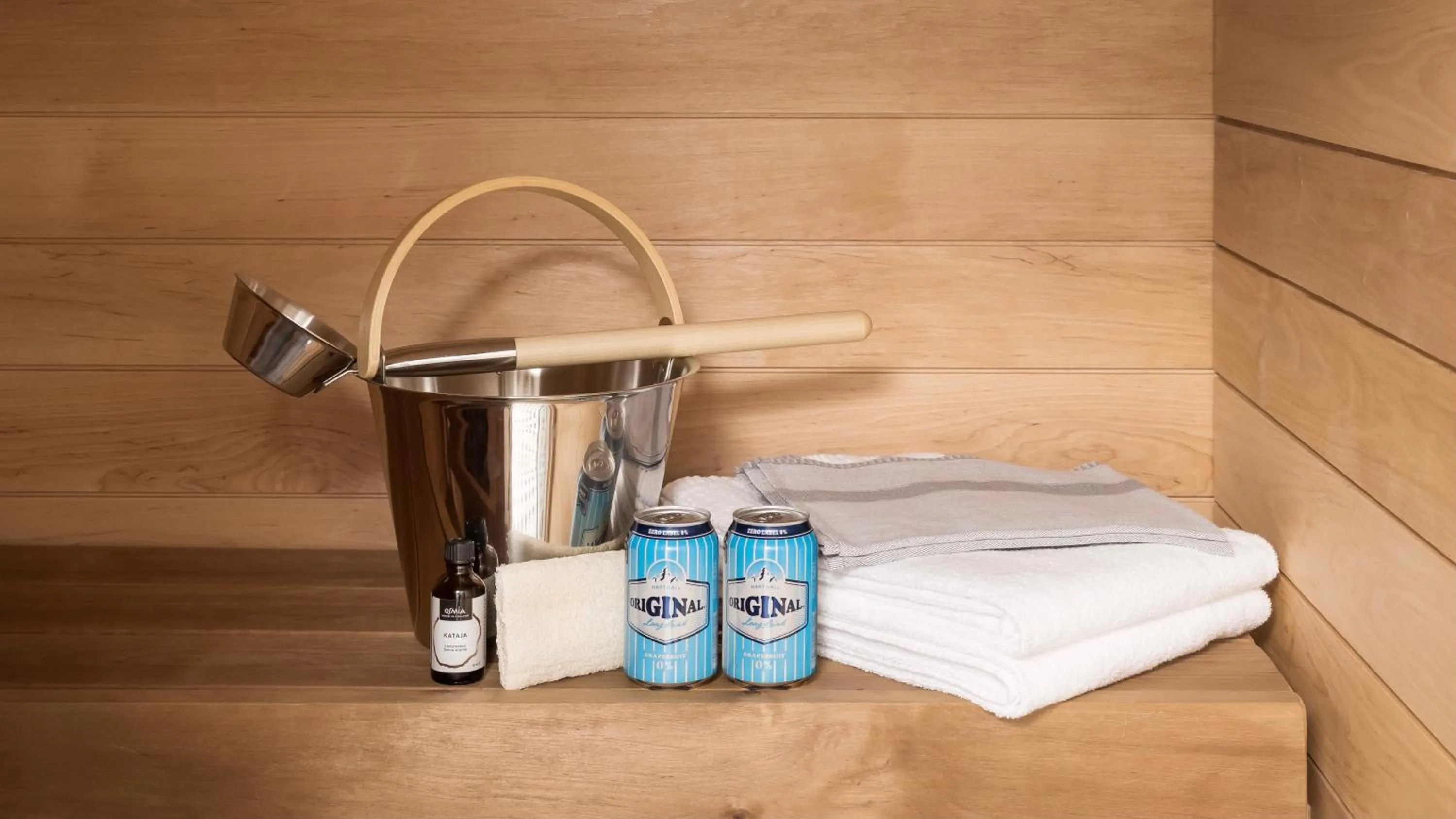 Sauna in Bob W Helsinki City Centre